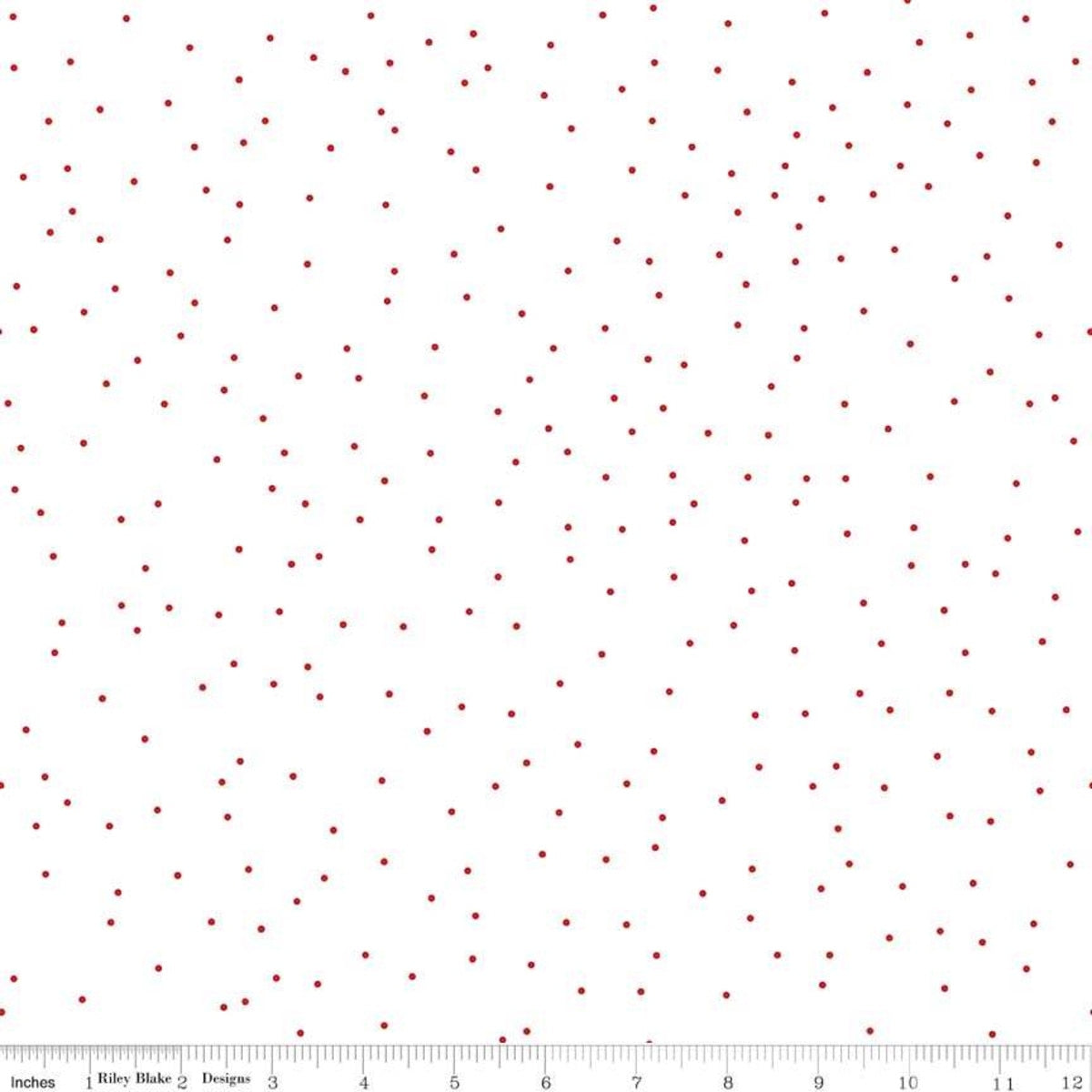 Pin Dot | Red by Lori Holt for Riley Blake | C705-RED