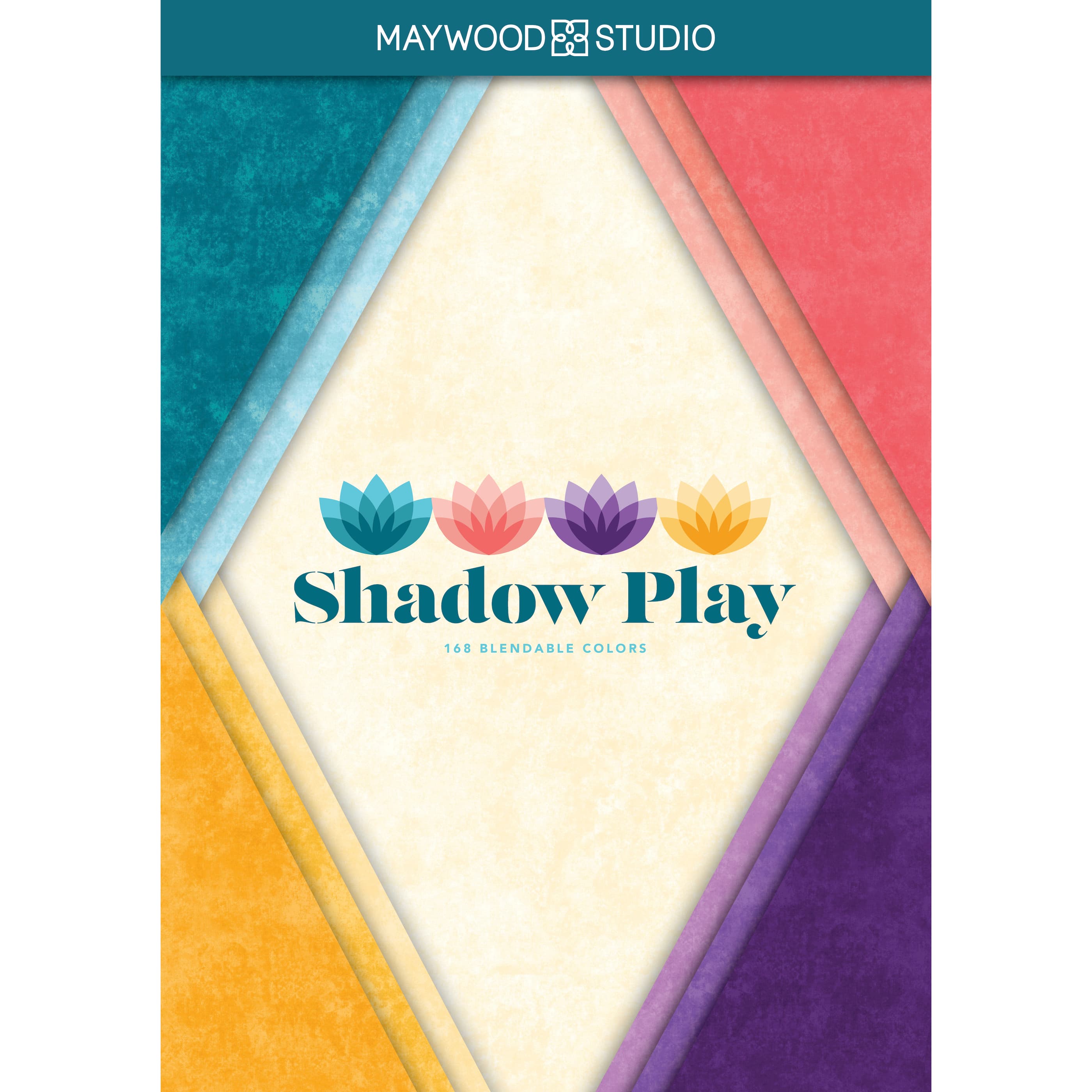 Shadow Play - Lime Green / Grass Green (513-GG3) Tonal Blender by Maywood Studio