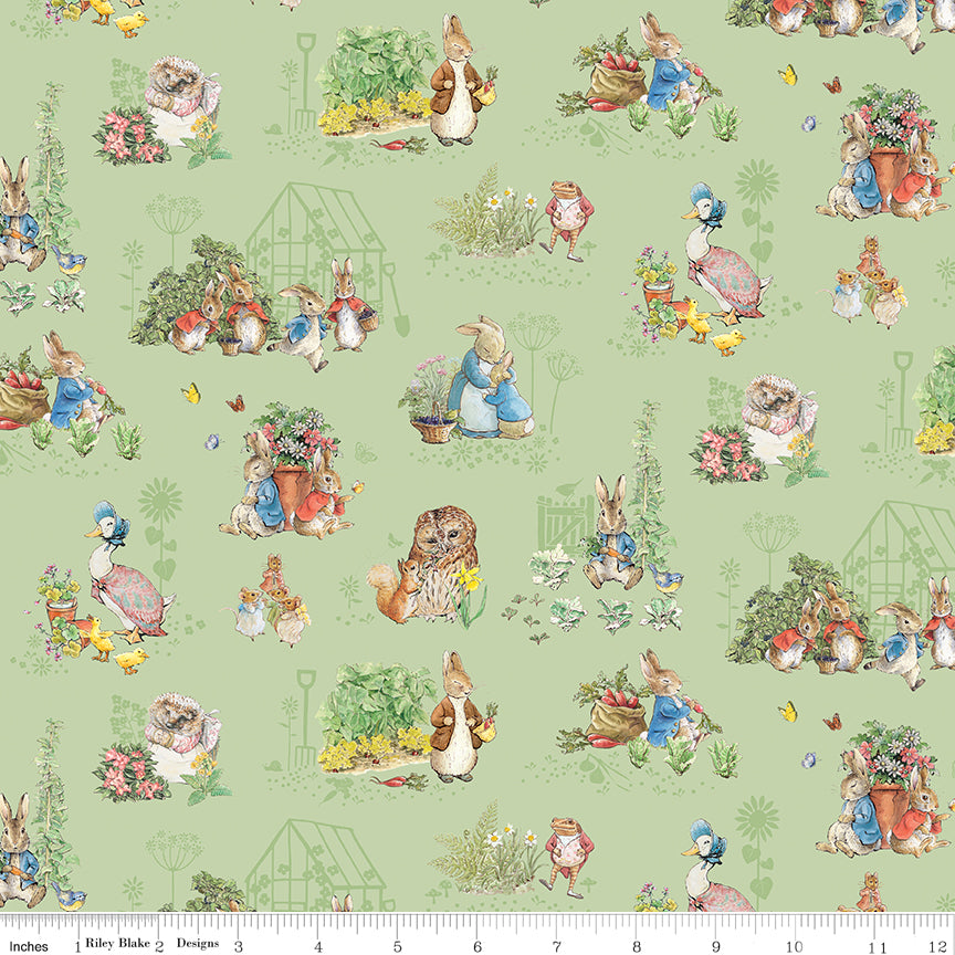 Peter Rabbit & Friends | Characters Fern by Beatrix Potter for Riley Blake | CD15861-FERN