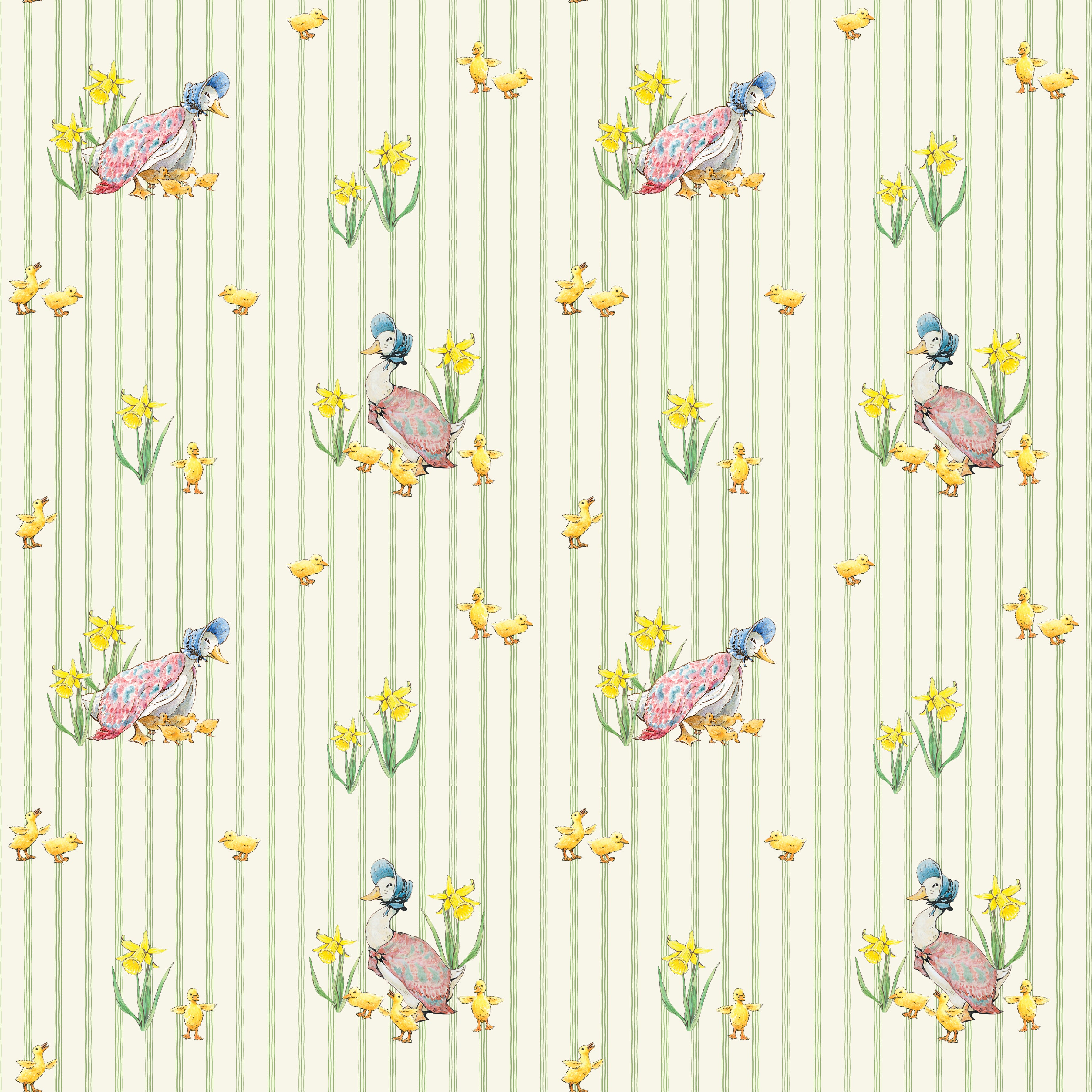 Peter Rabbit & Friends | Duck Stripe Cloud by Beatrix Potter for Riley Blake | CD15862-CLOUD