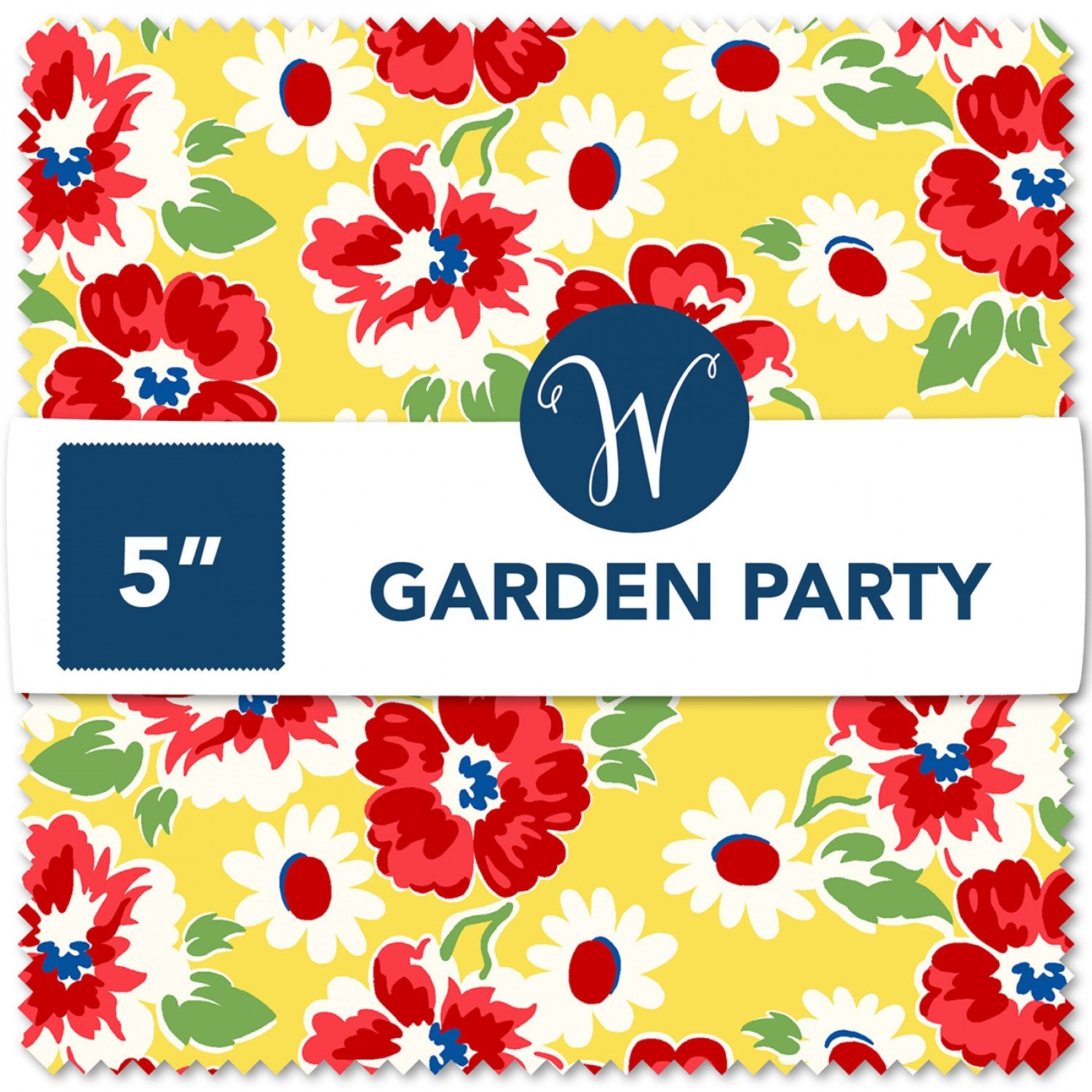 Garden Party | 10" Square Pack by Whistler Studios for Windham Fabrics | 42 pcs