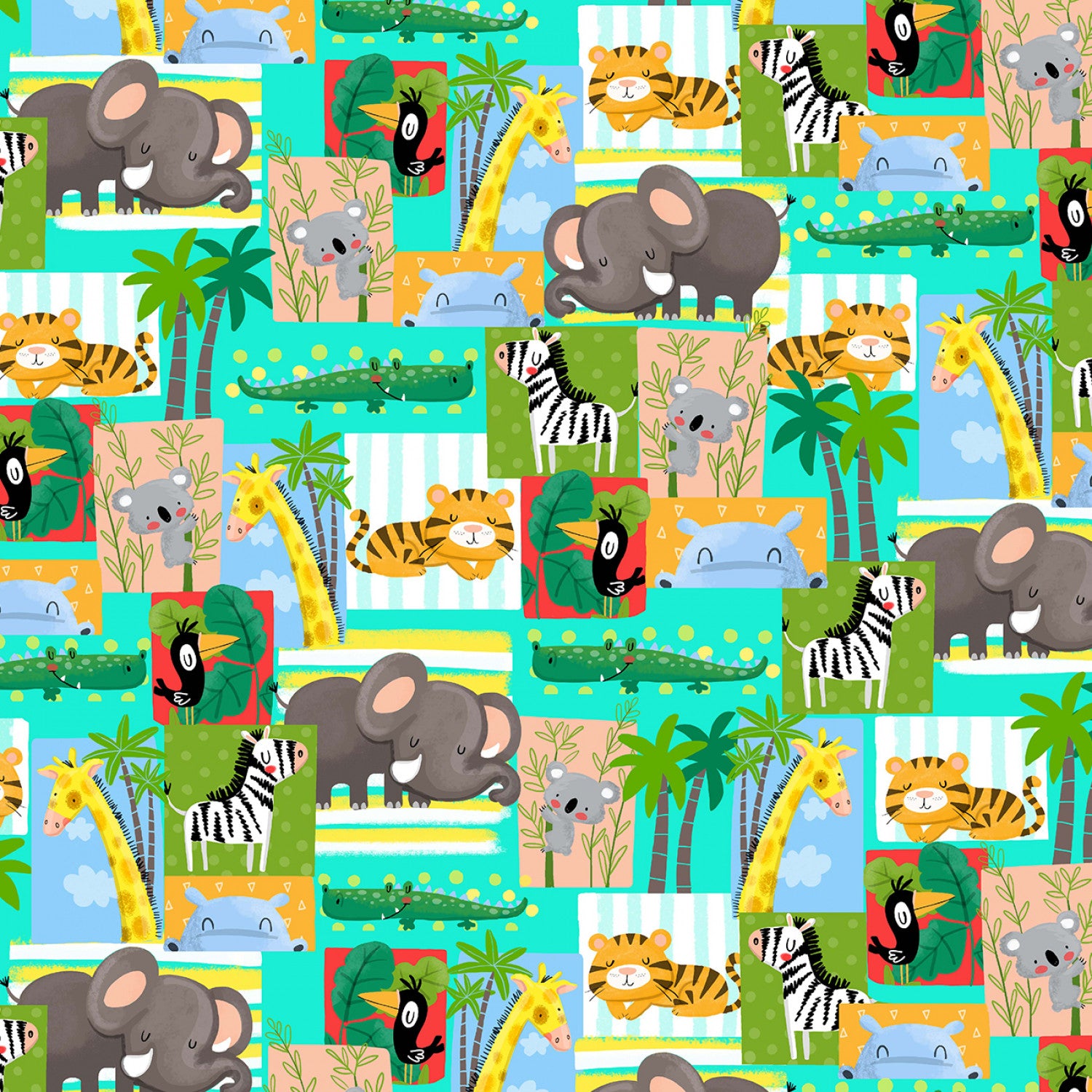 Jungle Explorers | Jungle Bundle Multi by Michael Miller Fabrics