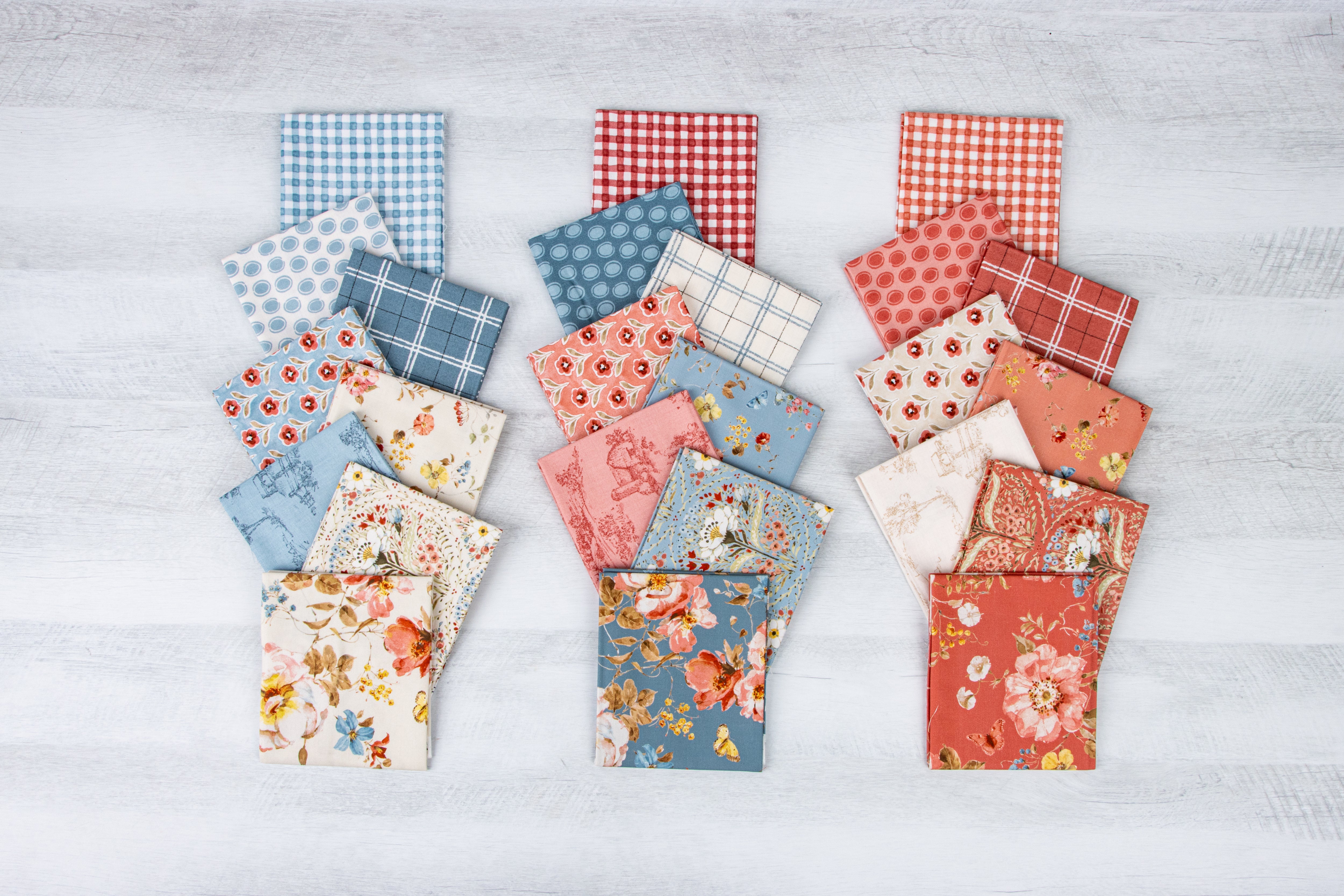 Countryside | Fat Quarter Bundle by Lisa Audit for Riley Blake | 24 pcs