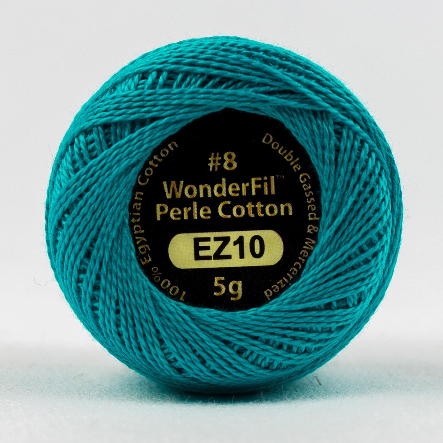 Eleganza #8 Perle Cotton by WonderFil | EL5G-10 Blue Lagoon | 5 grams