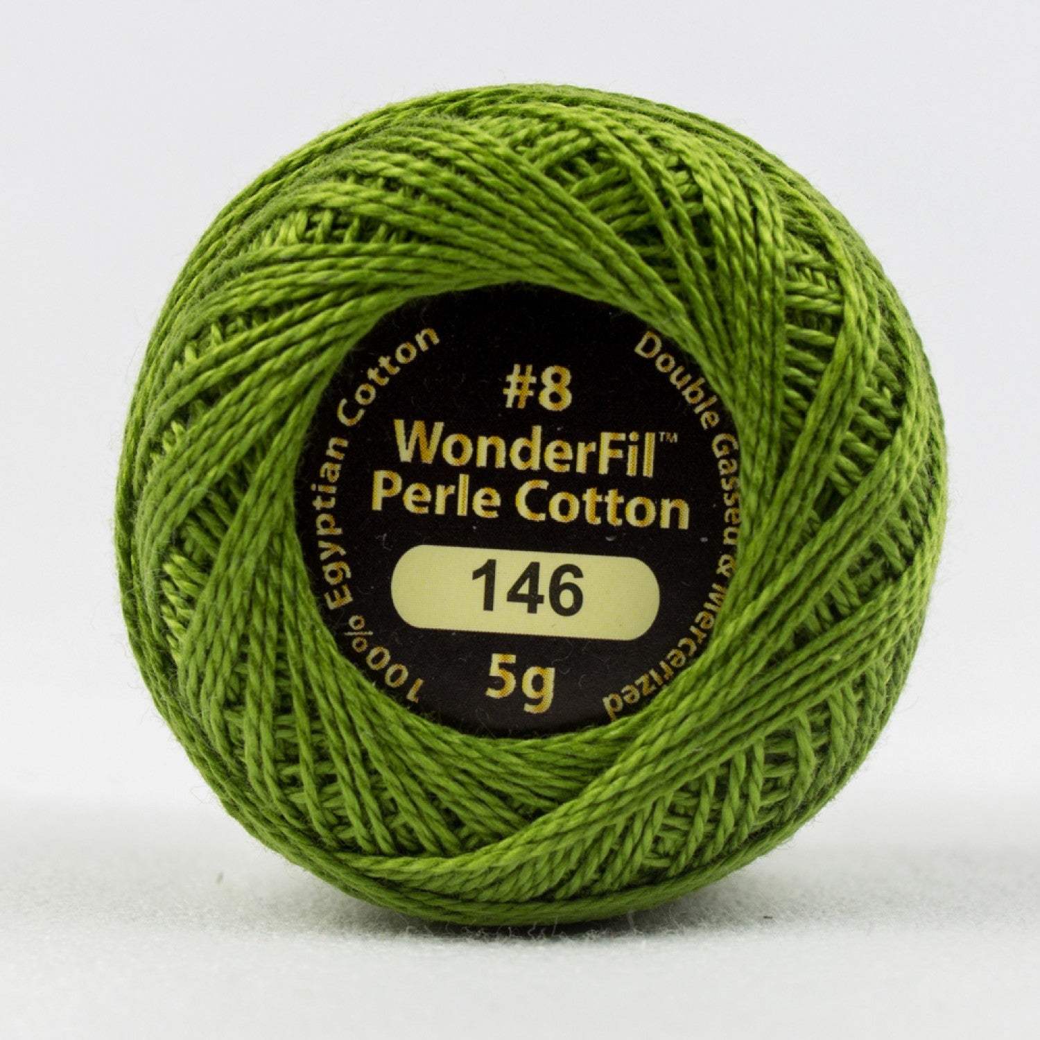 Eleganza #8 Perle Cotton by WonderFil | EL5G-146 Tart Capers | 5 grams