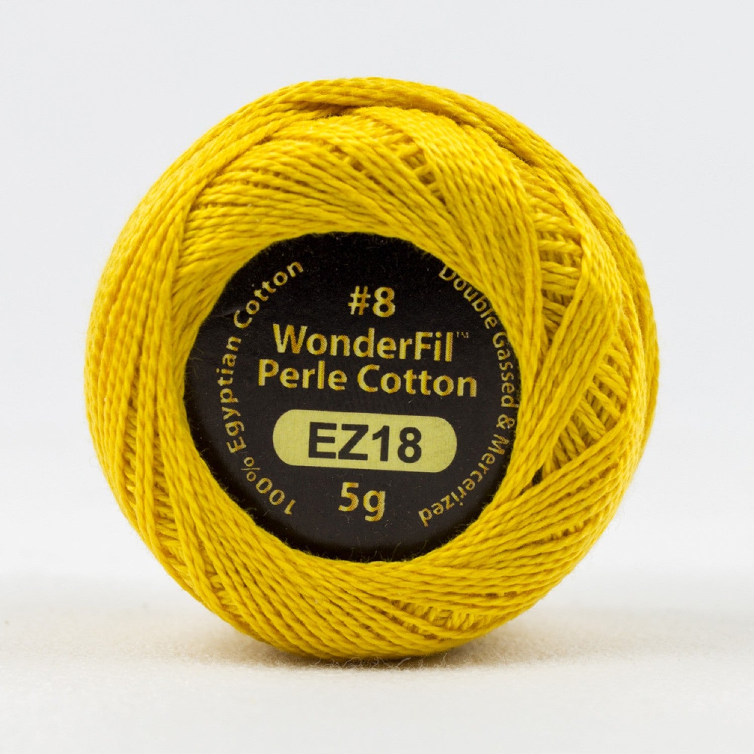 Eleganza #8 Perle Cotton by WonderFil | EL5G-18 Sunny Side Up | 5 grams