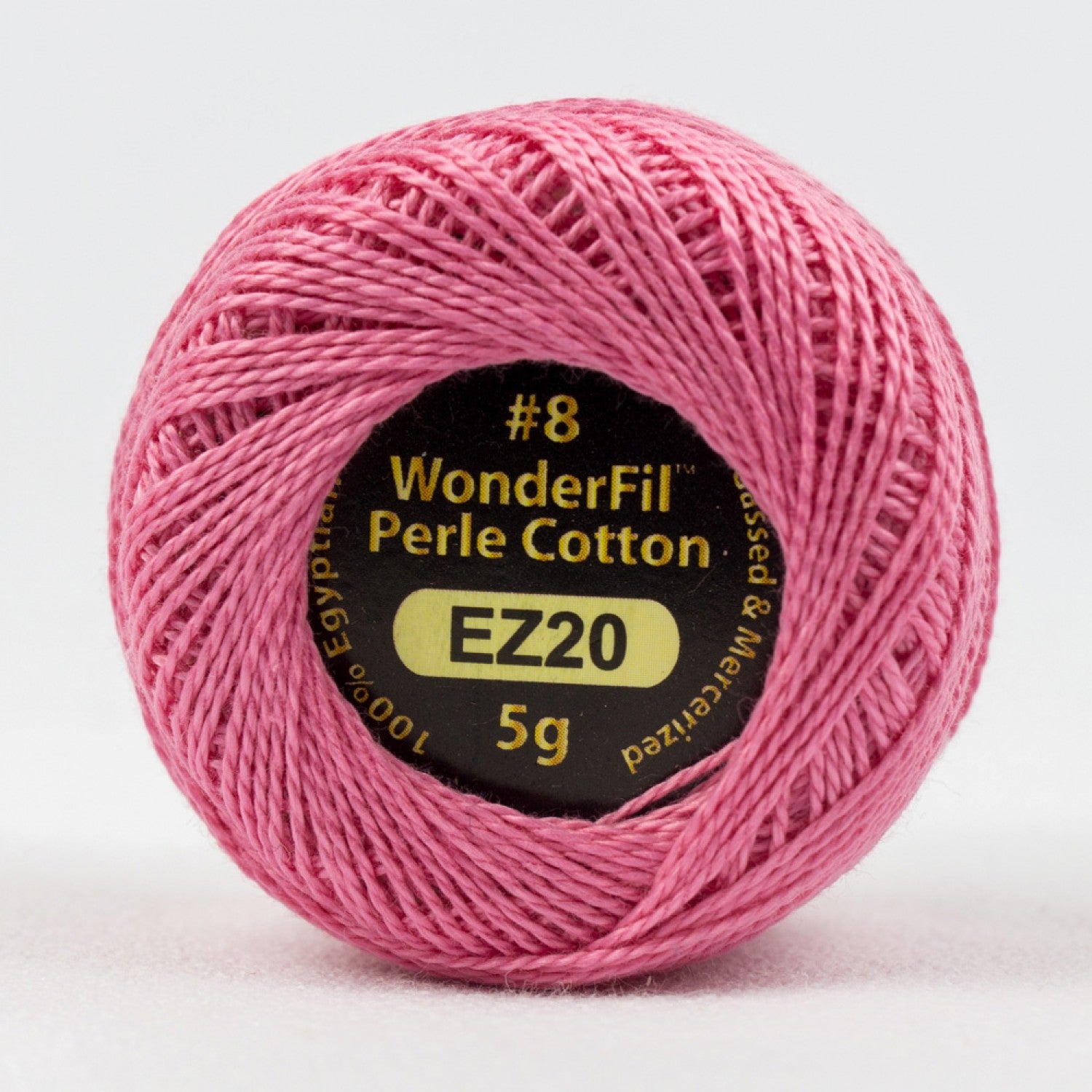 Eleganza #8 Perle Cotton by WonderFil | EL5G-20 Flamingo | 5 grams