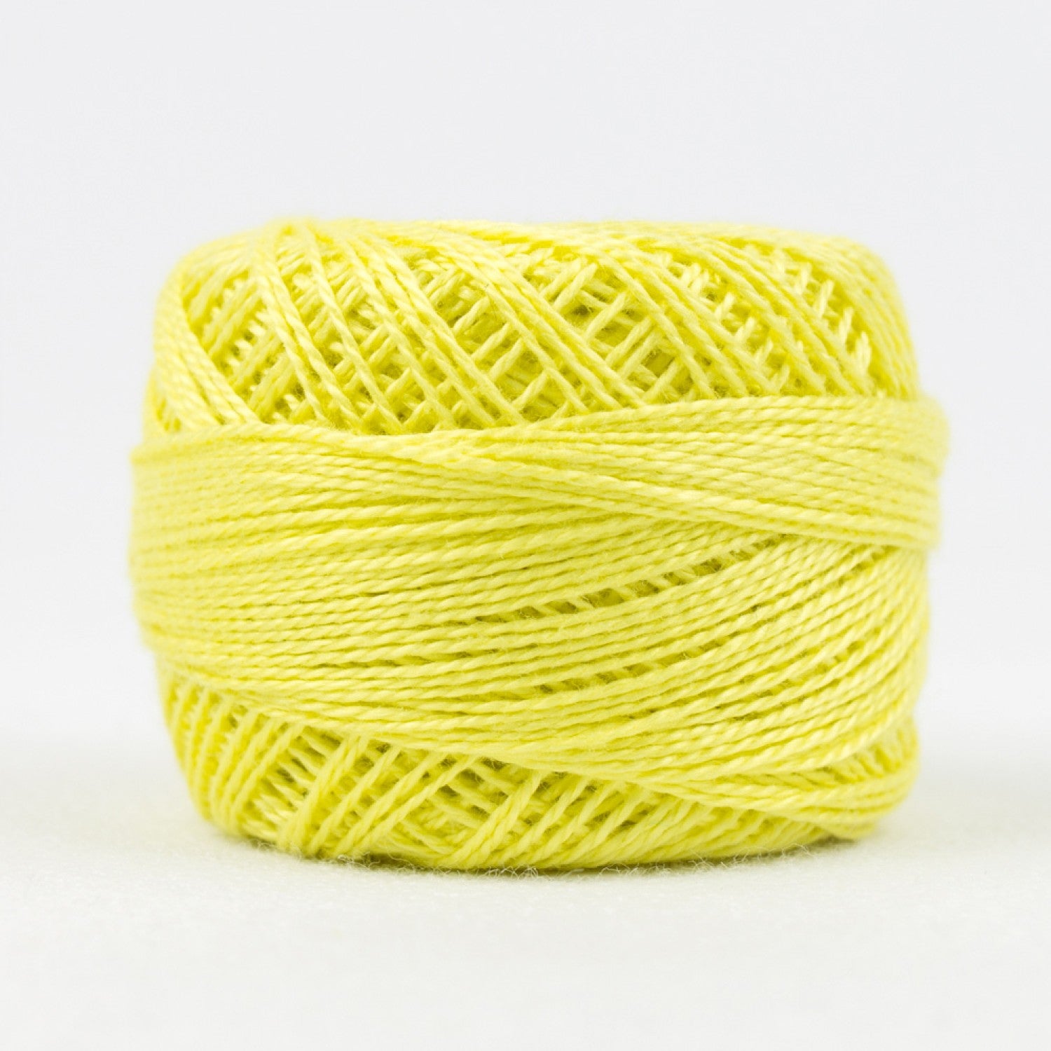 Eleganza #8 Perle Cotton by WonderFil | EL5G-202 Winter Sun | 5 grams