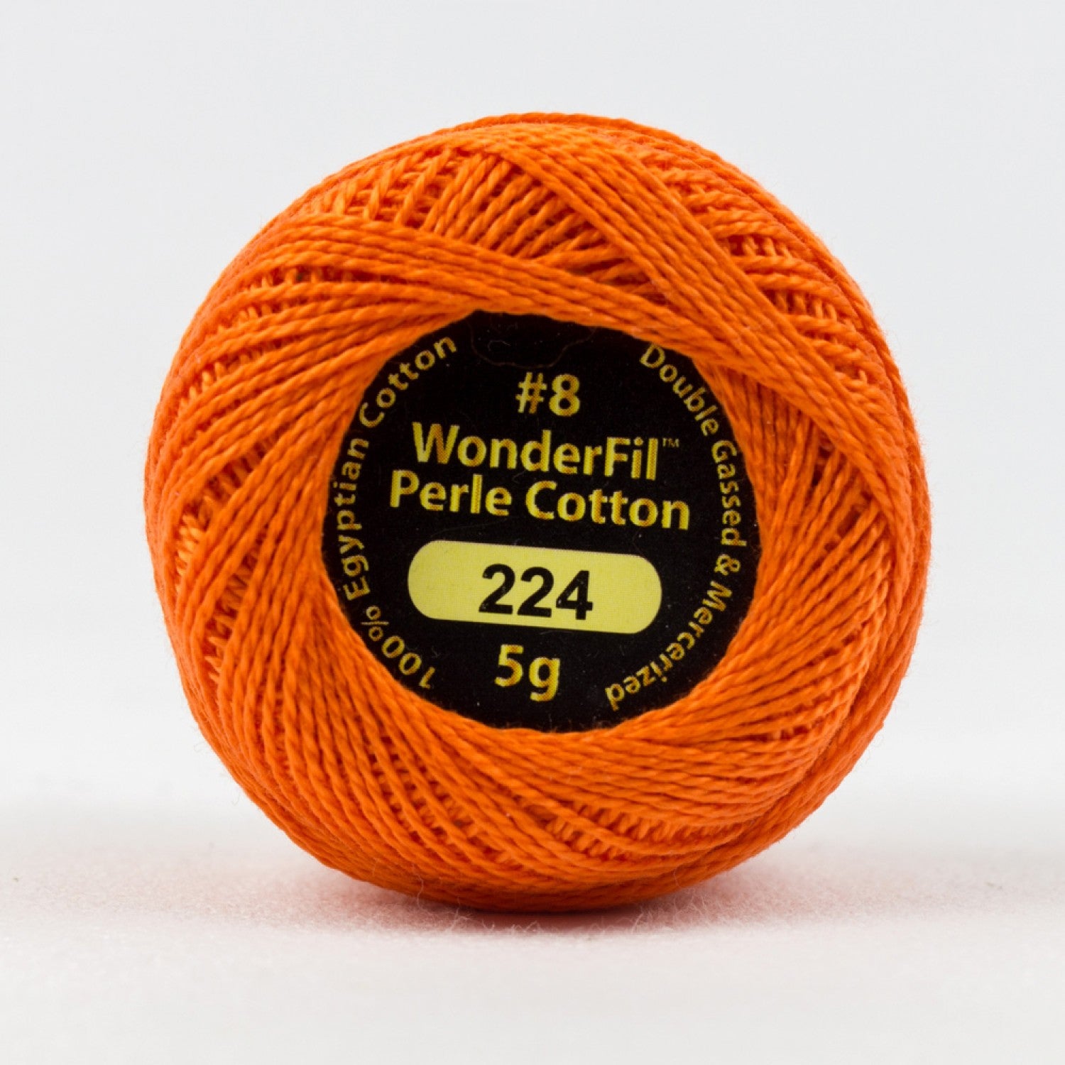 Eleganza #8 Perle Cotton by WonderFil |EL5G-224 Wild Fire | 5 grams