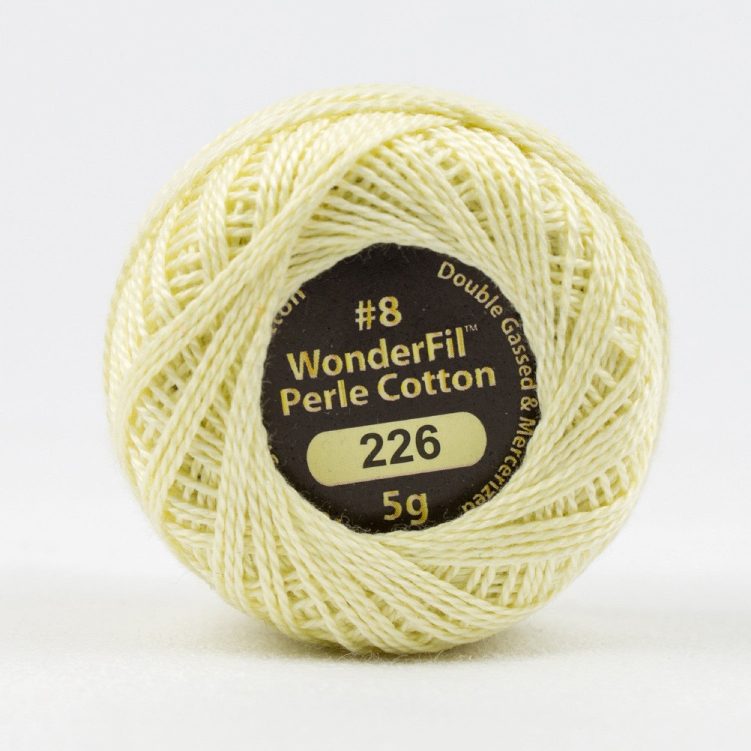 Eleganza #8 Perle Cotton by WonderFil | EL5G-226 Dandelion Puff | 5 grams