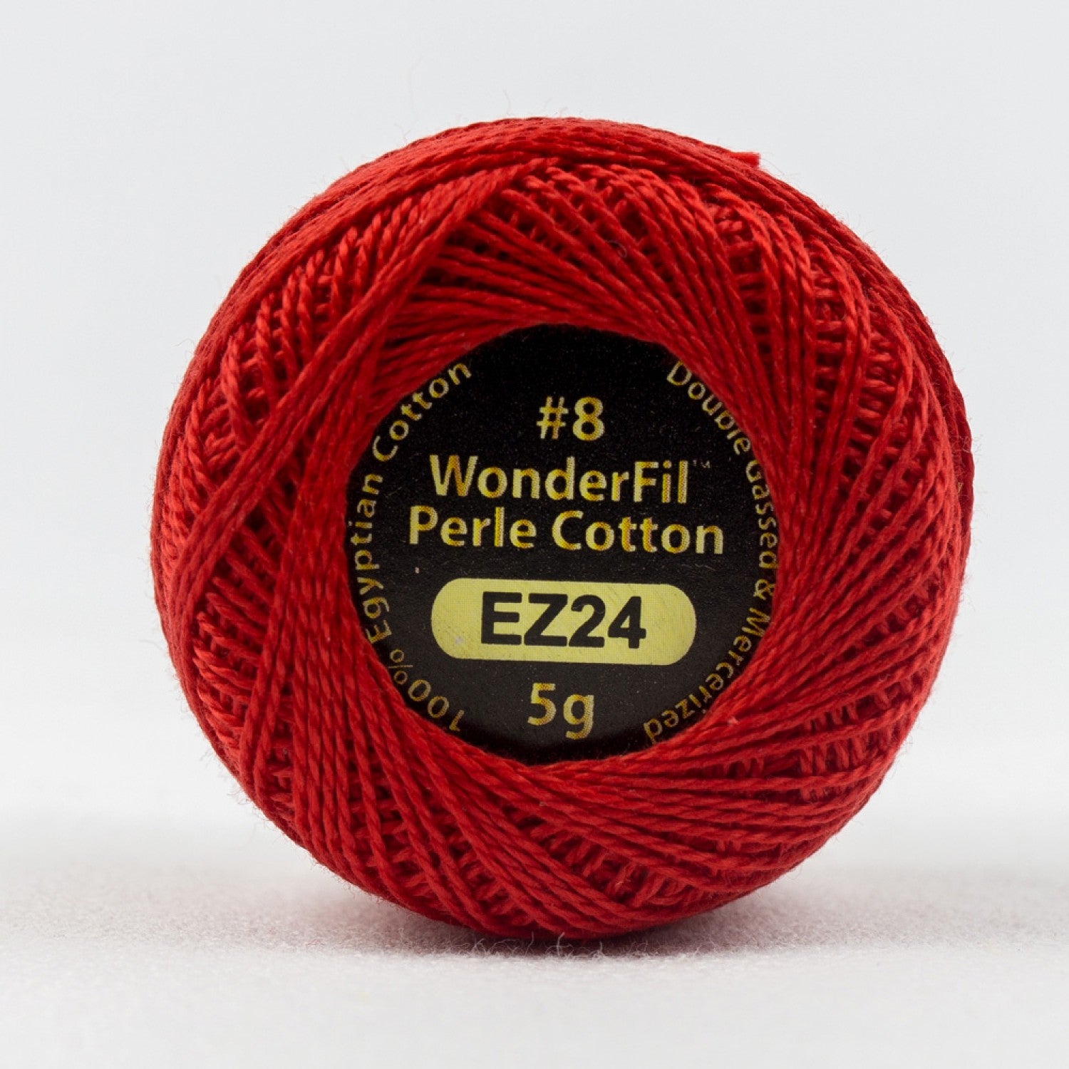 Eleganza #8 Perle Cotton by WonderFil | EL5G-24 Fire Hydrant | 5 grams