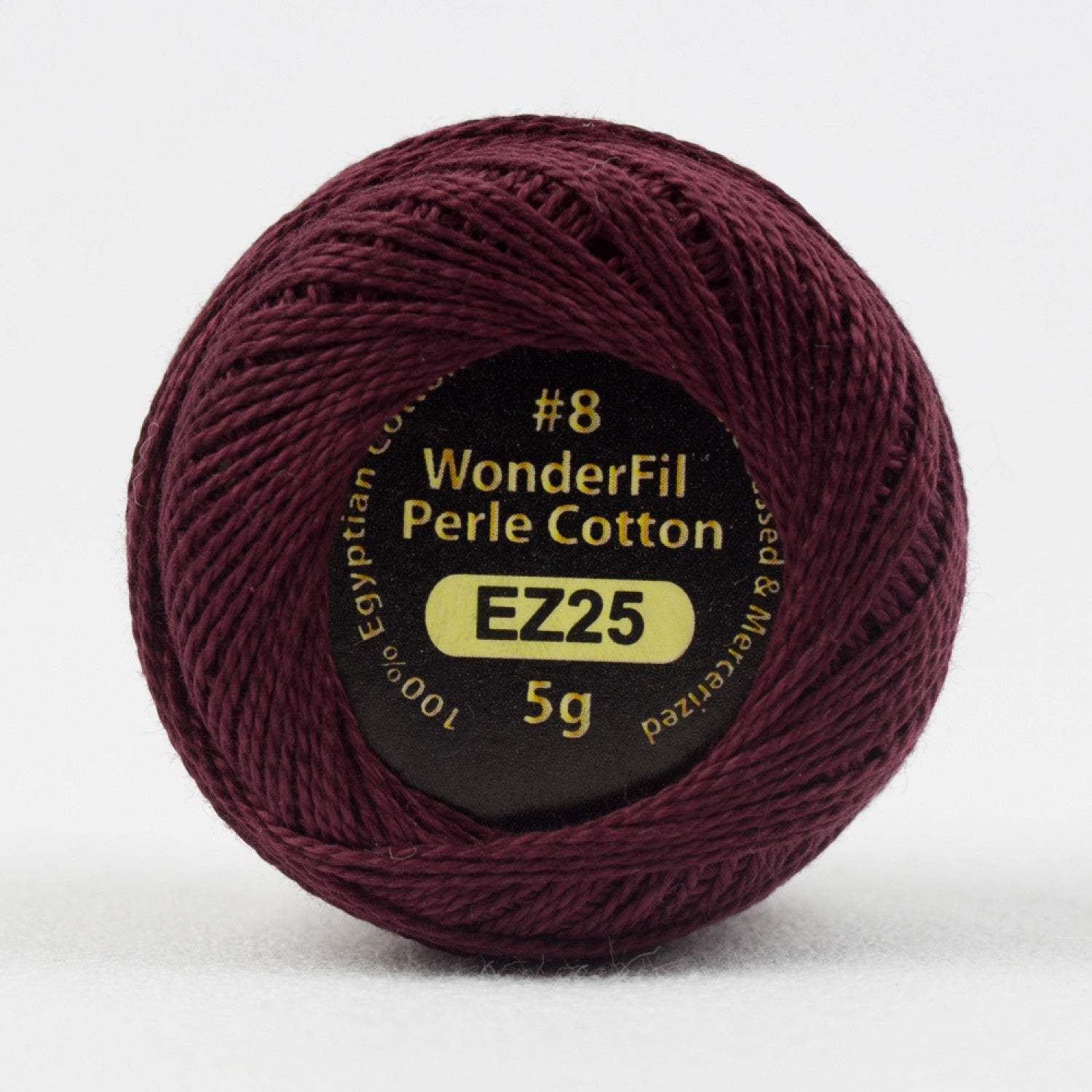 Eleganza #8 Perle Cotton by WonderFil | EL5G-25 Rosewood | 5 grams