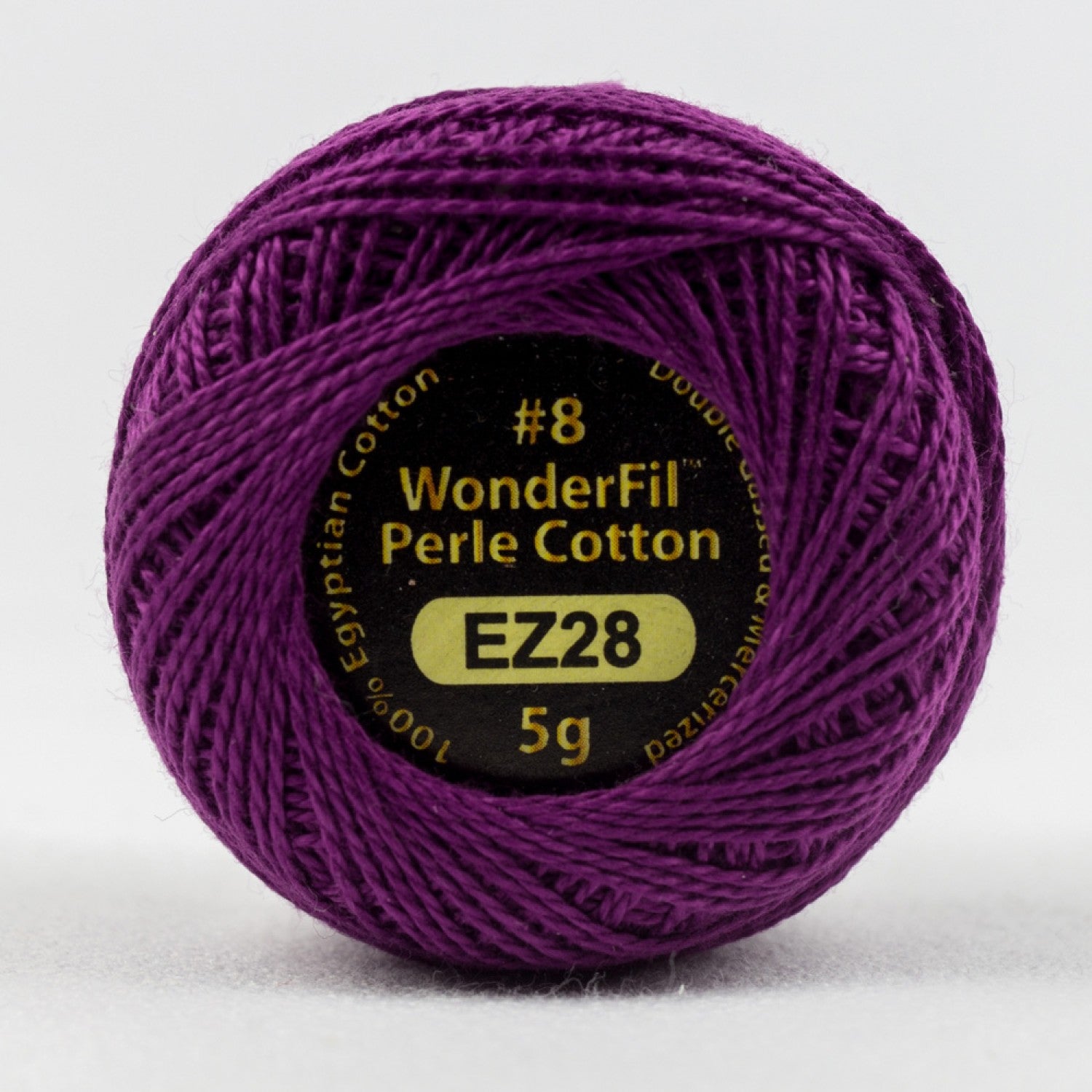 Eleganza #8 Perle Cotton by WonderFil | EL5G-28 Royal Robes | 5 grams