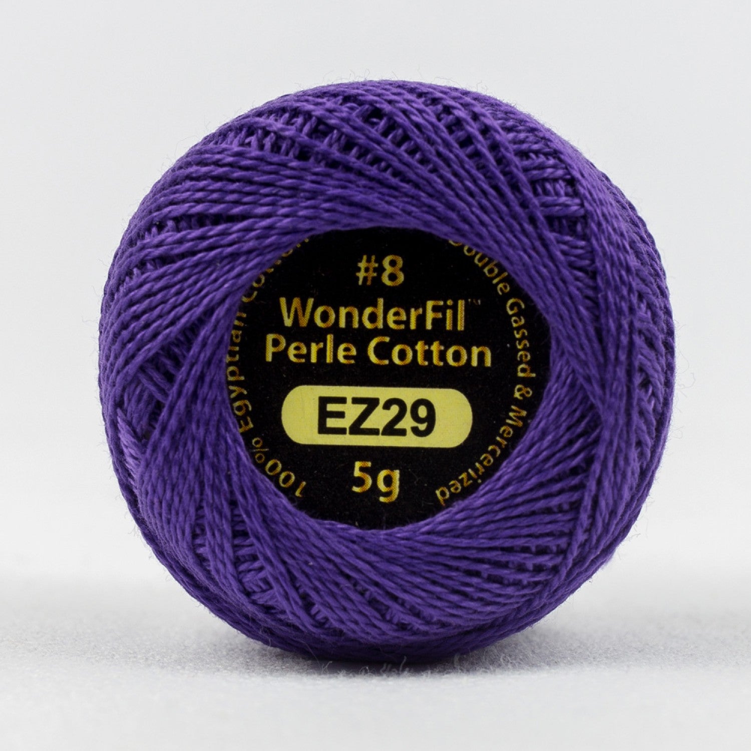 Eleganza #8 Perle Cotton by WonderFil | EL5G-29 Blueberry Bush | 5 grams