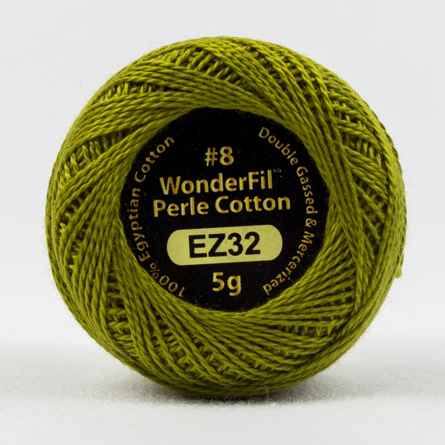 Eleganza #8 Perle Cotton by WonderFil | EL5G-32 Seagrass | 5 grams