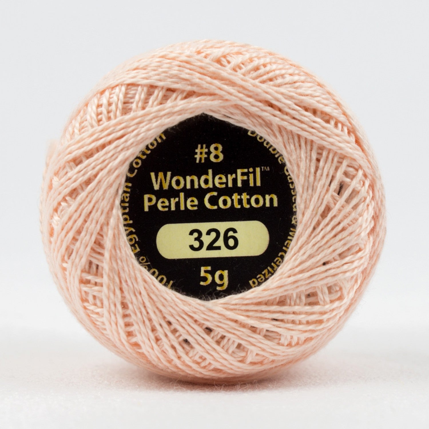 Eleganza #8 Perle Cotton by WonderFil | EL5G-326 Cherry Blossom | 5 grams