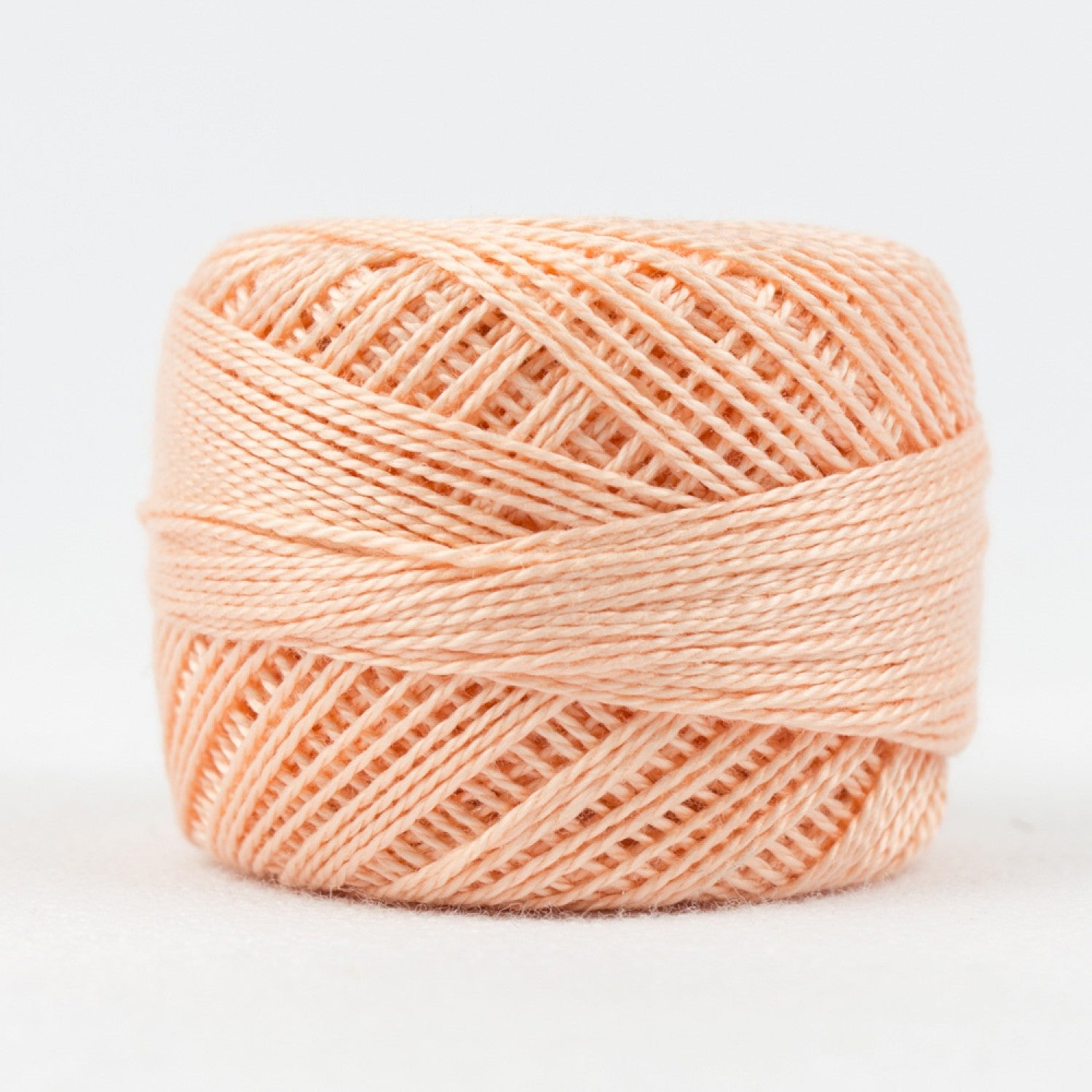 Eleganza #8 Perle Cotton by WonderFil | EL5G-330 Peach Fuzz | 5 grams