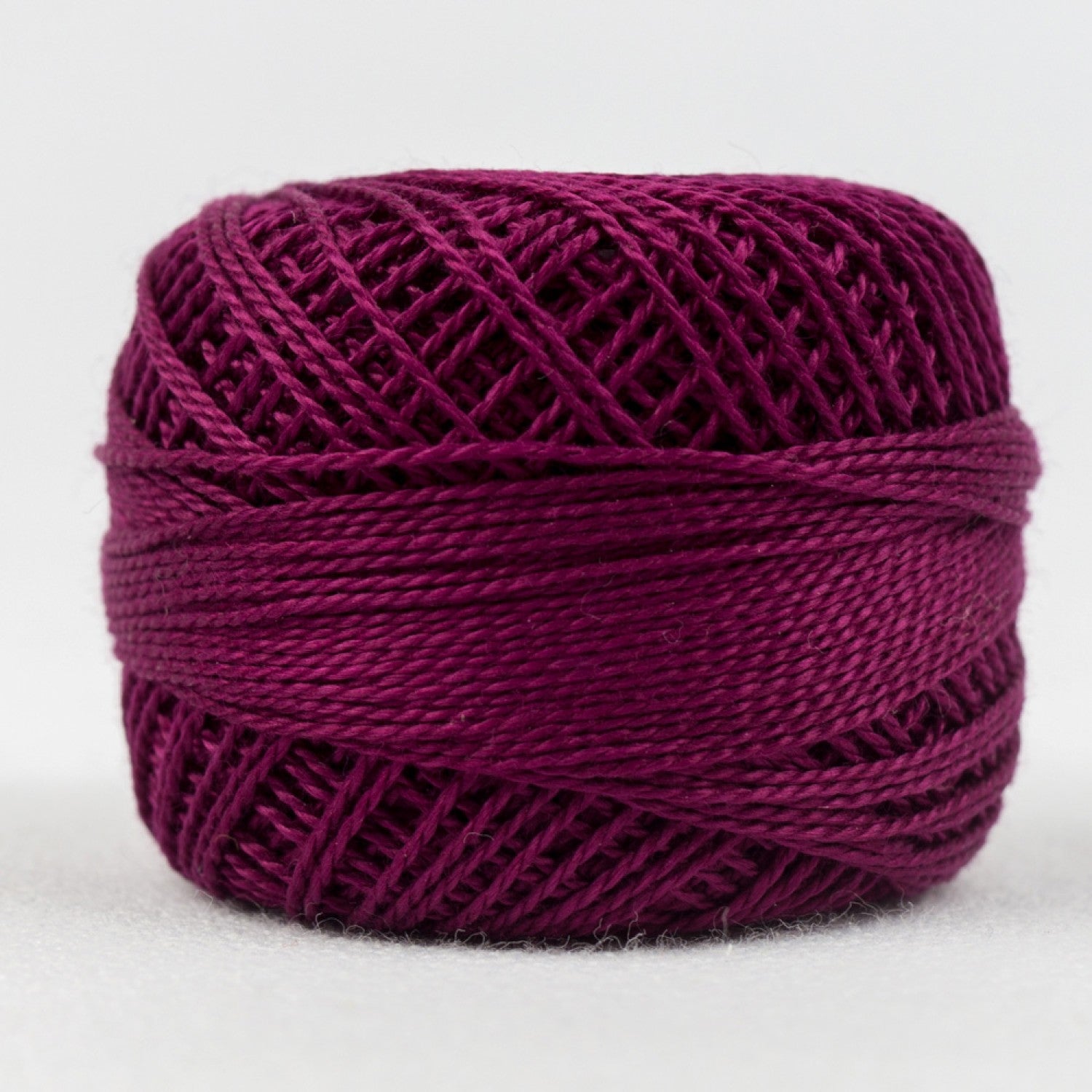 Eleganza #8 Perle Cotton by WonderFil | EL5G-406 Grape Jelly | 5 grams