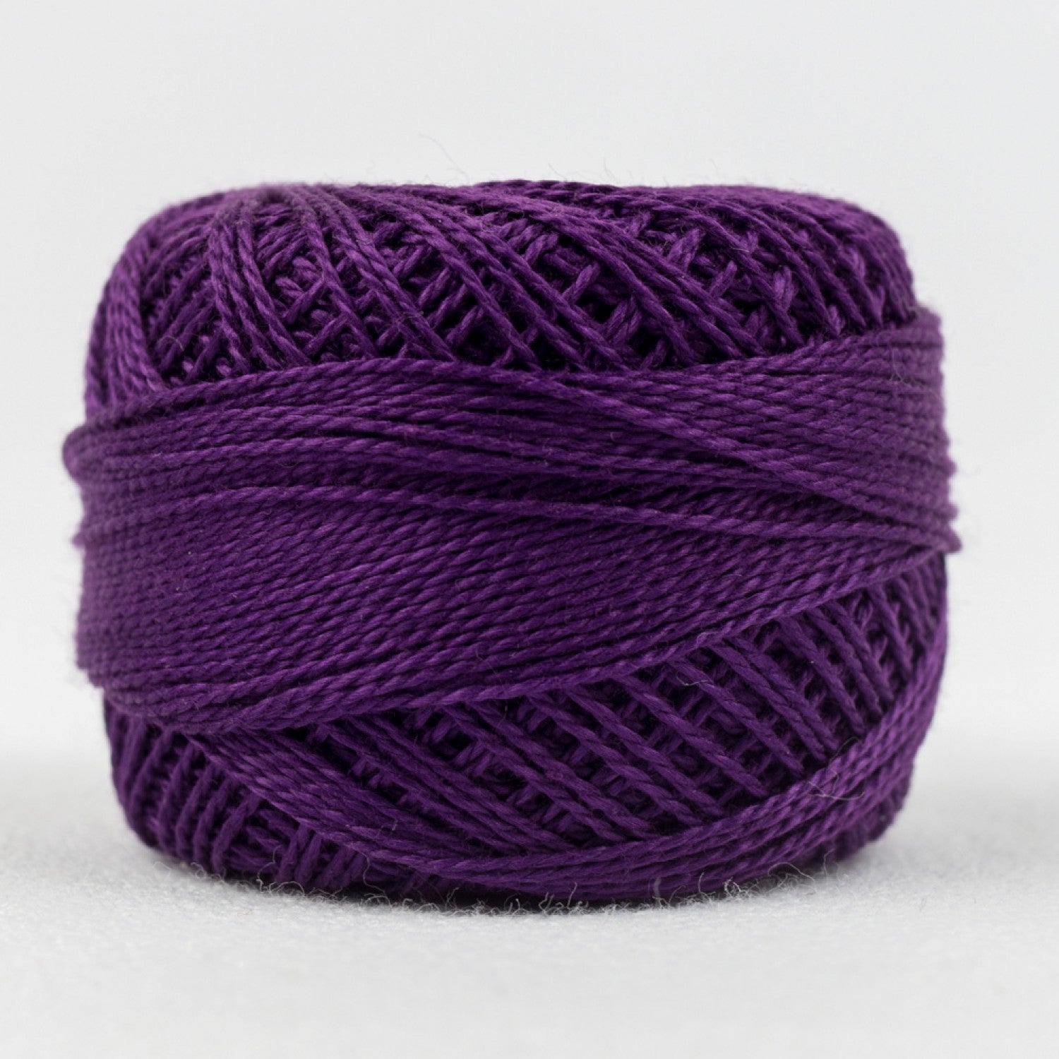 Eleganza #8 Perle Cotton by WonderFil | EL5G-502 Purple Passion | 5 grams