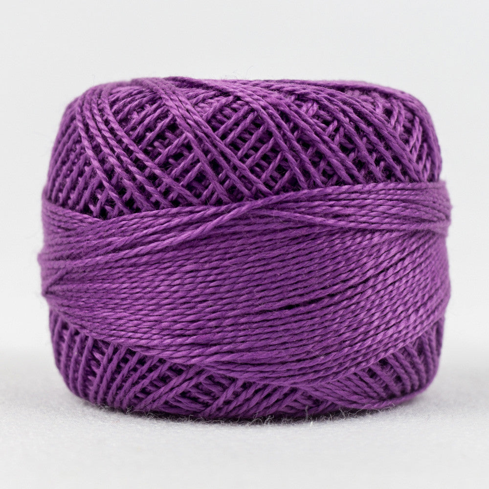 Eleganza #8 Perle Cotton by WonderFil | EL5G-518 Amethyst | 5 grams