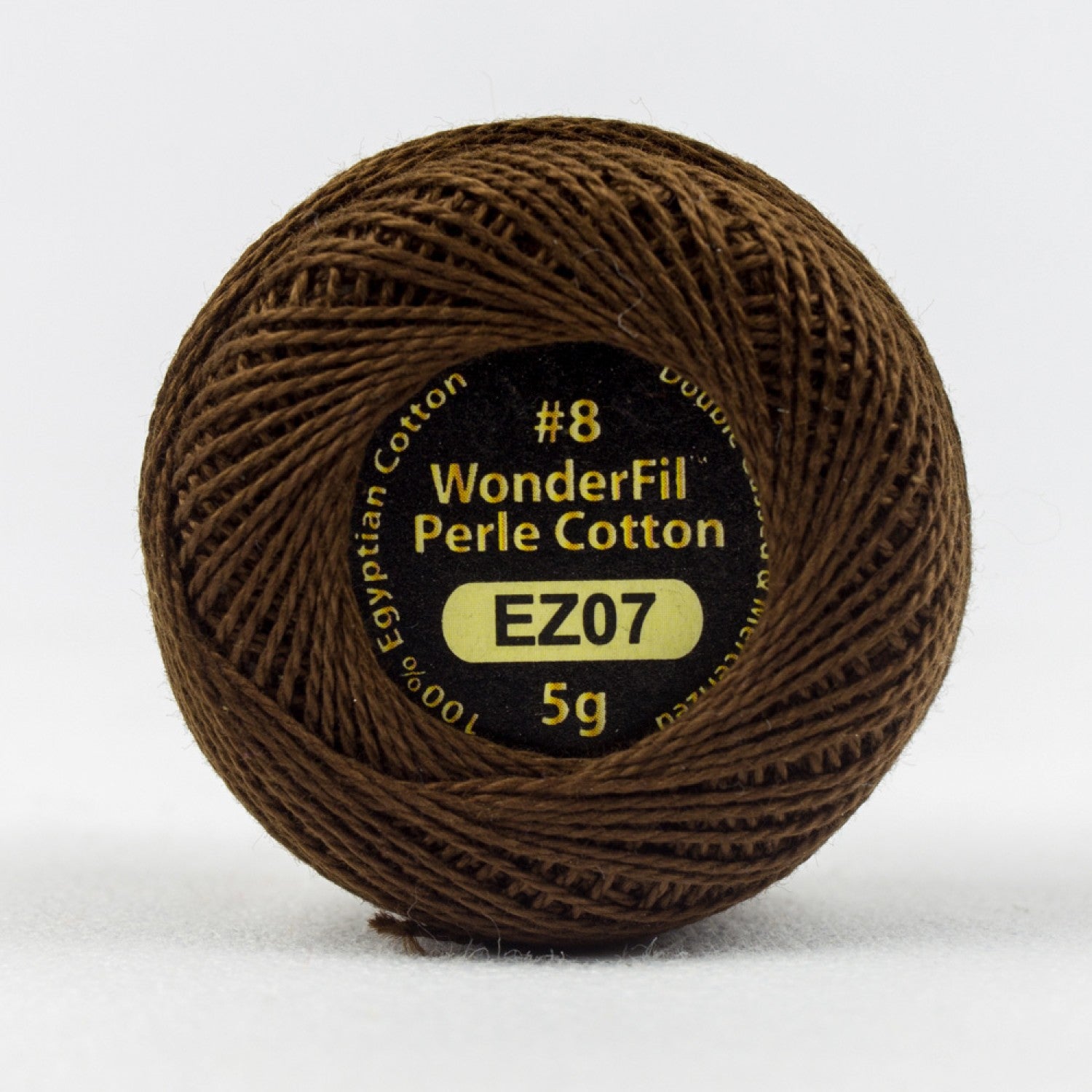 Eleganza #8 Perle Cotton by WonderFil | EL5G-7 Rich Soil | 5 grams