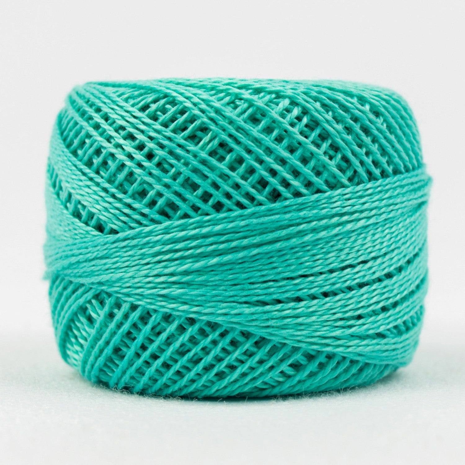 Eleganza #8 Perle Cotton by WonderFil | EL5G-9 Seafood Green | 5 grams