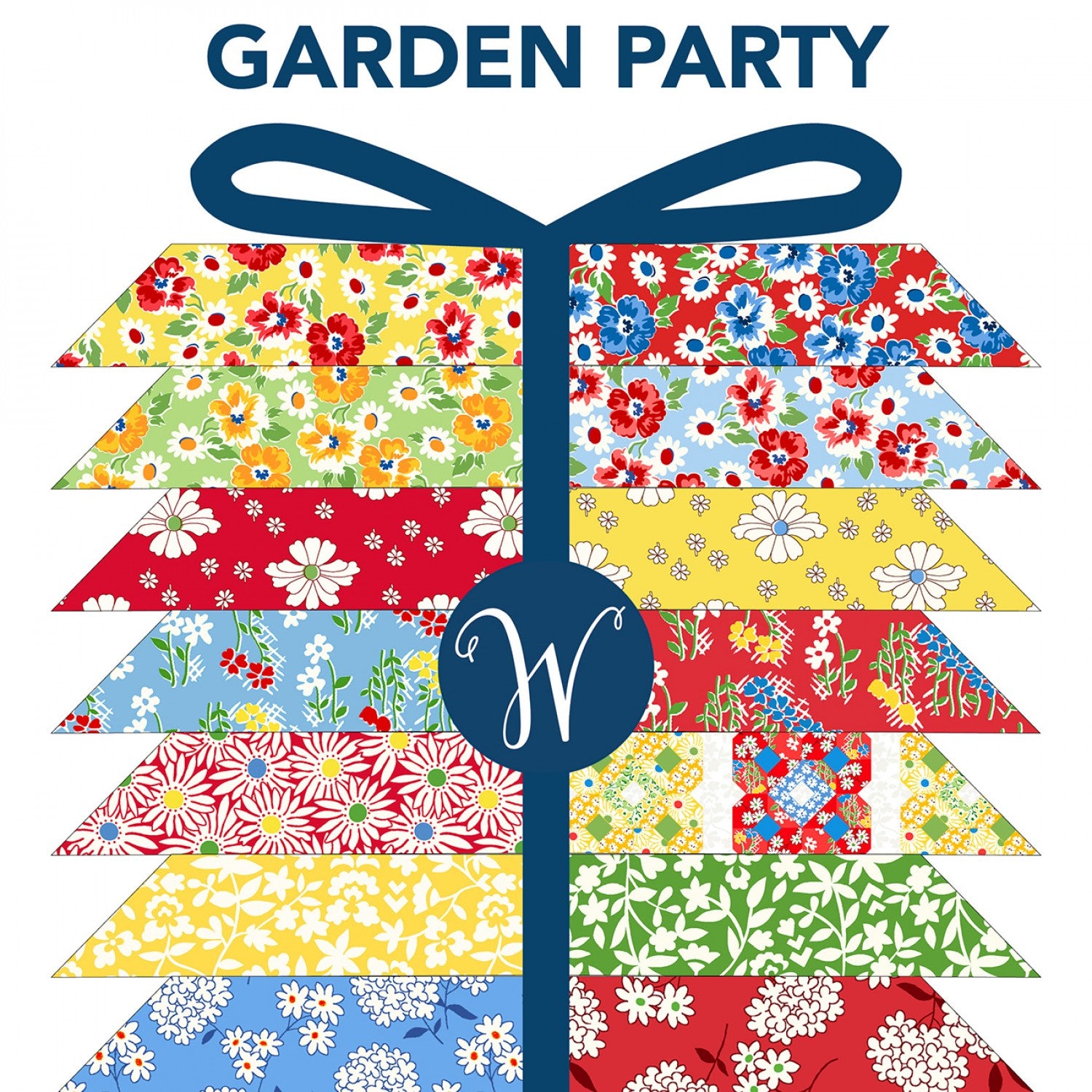 Garden Party | Fat Quarter Bundle by Whistler Studios for Windham Fabrics | 27 pcs