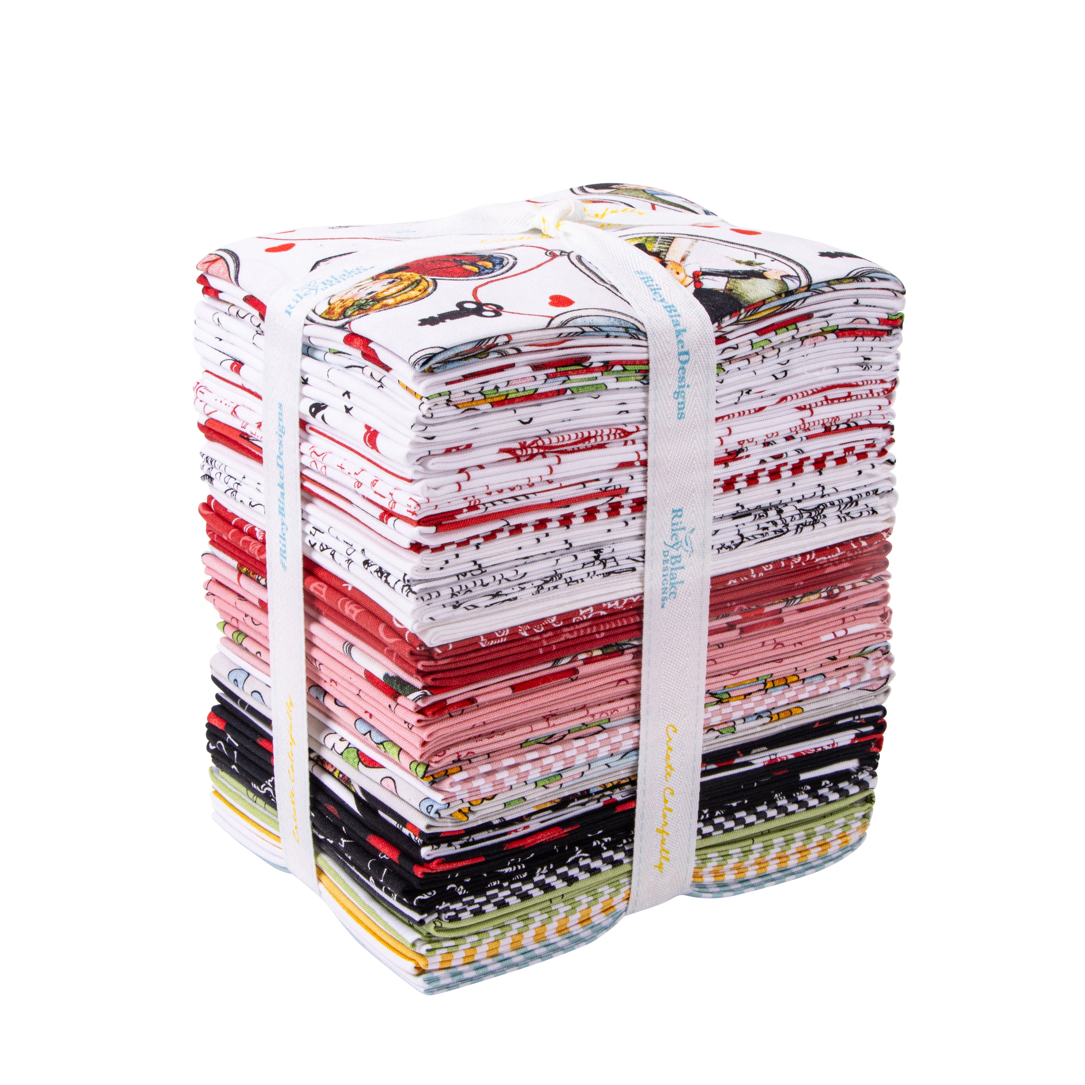 All My Heart | Fat Quarter Bundle by J. Wecker Frisch for Riley Blake | 37 pcs