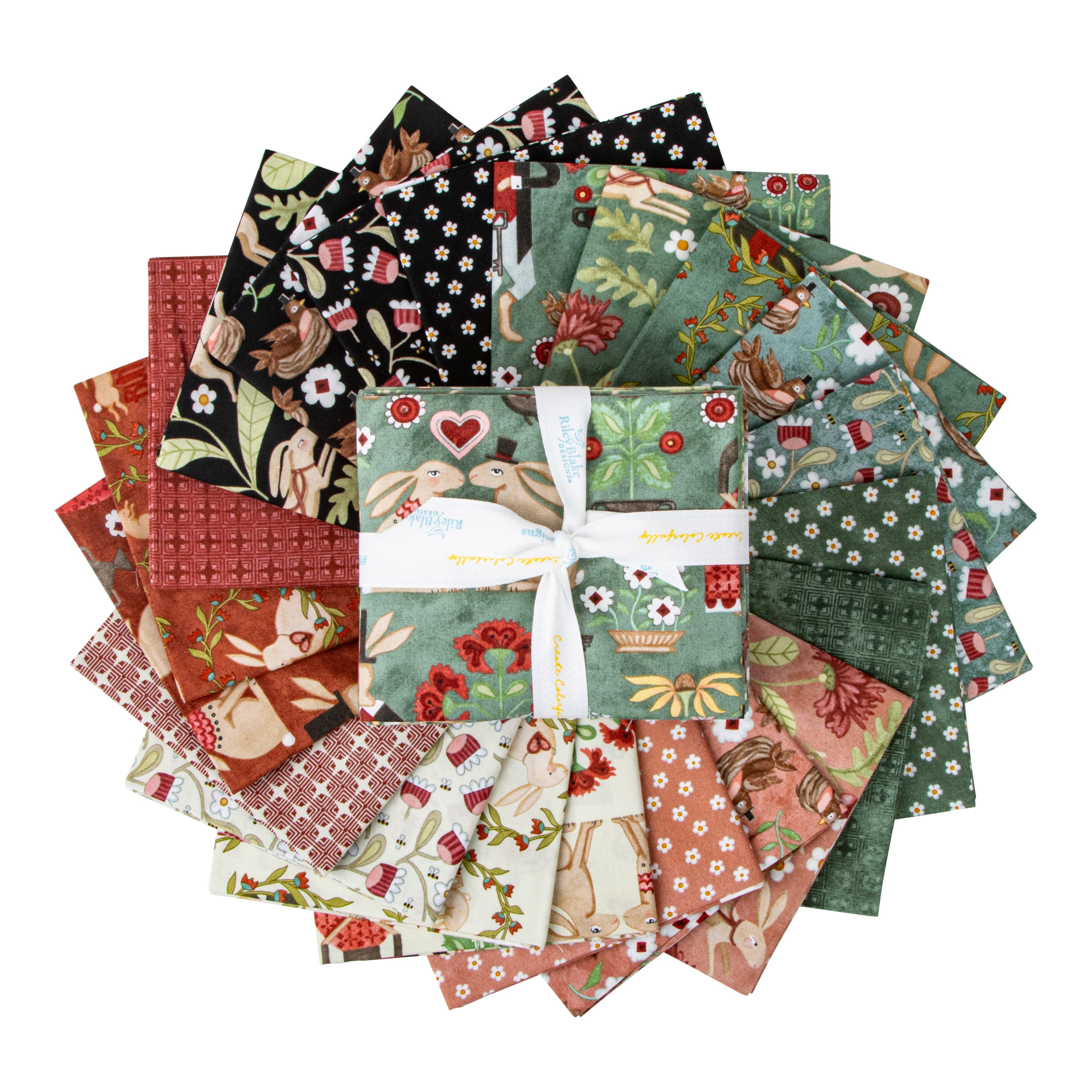 Sweet Picnic 21 Fat Quarter Bundle by Natàlia Juan Abelló for Riley hotsell Blake Designs