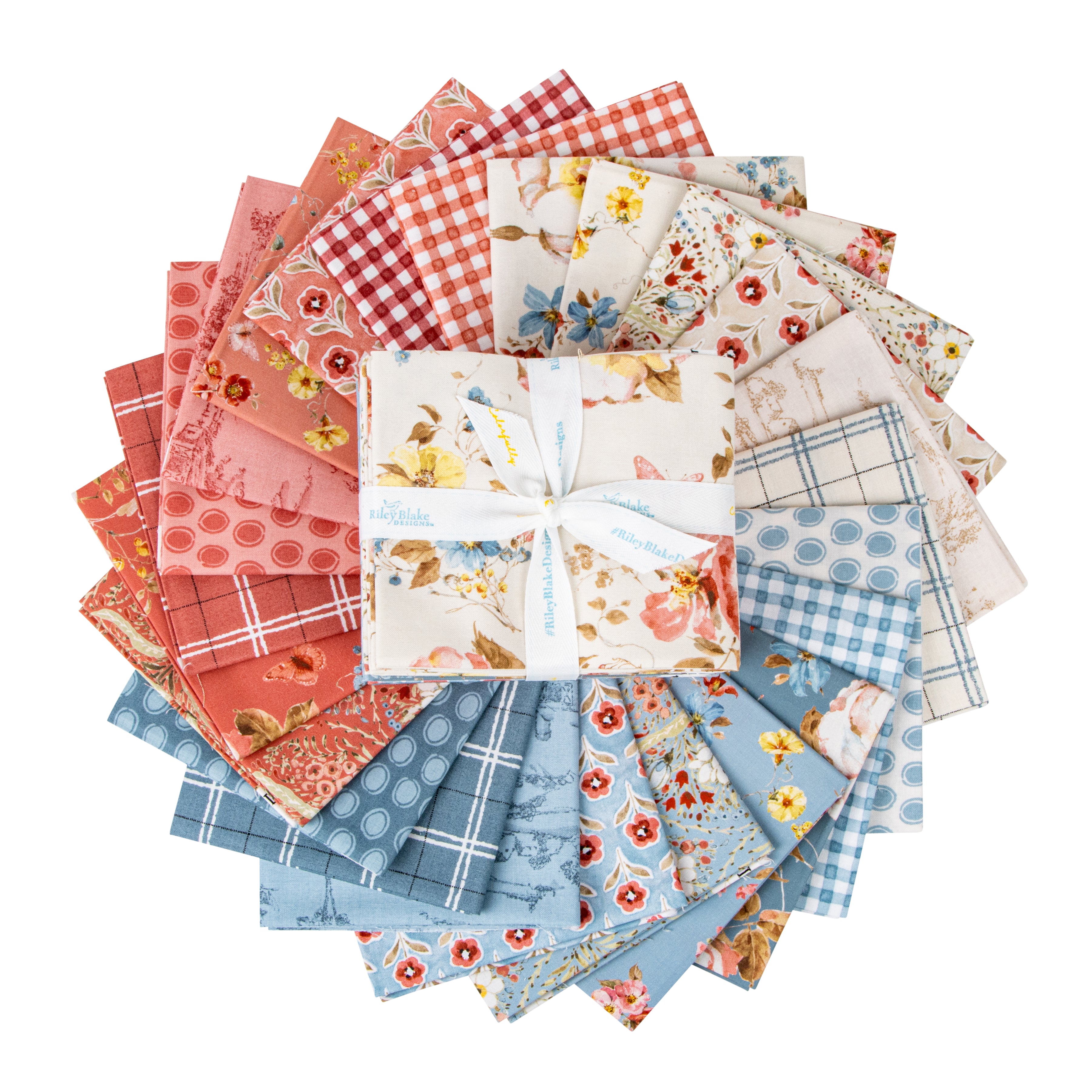 Countryside | Fat Quarter Bundle by Lisa Audit for Riley Blake | 24 pcs