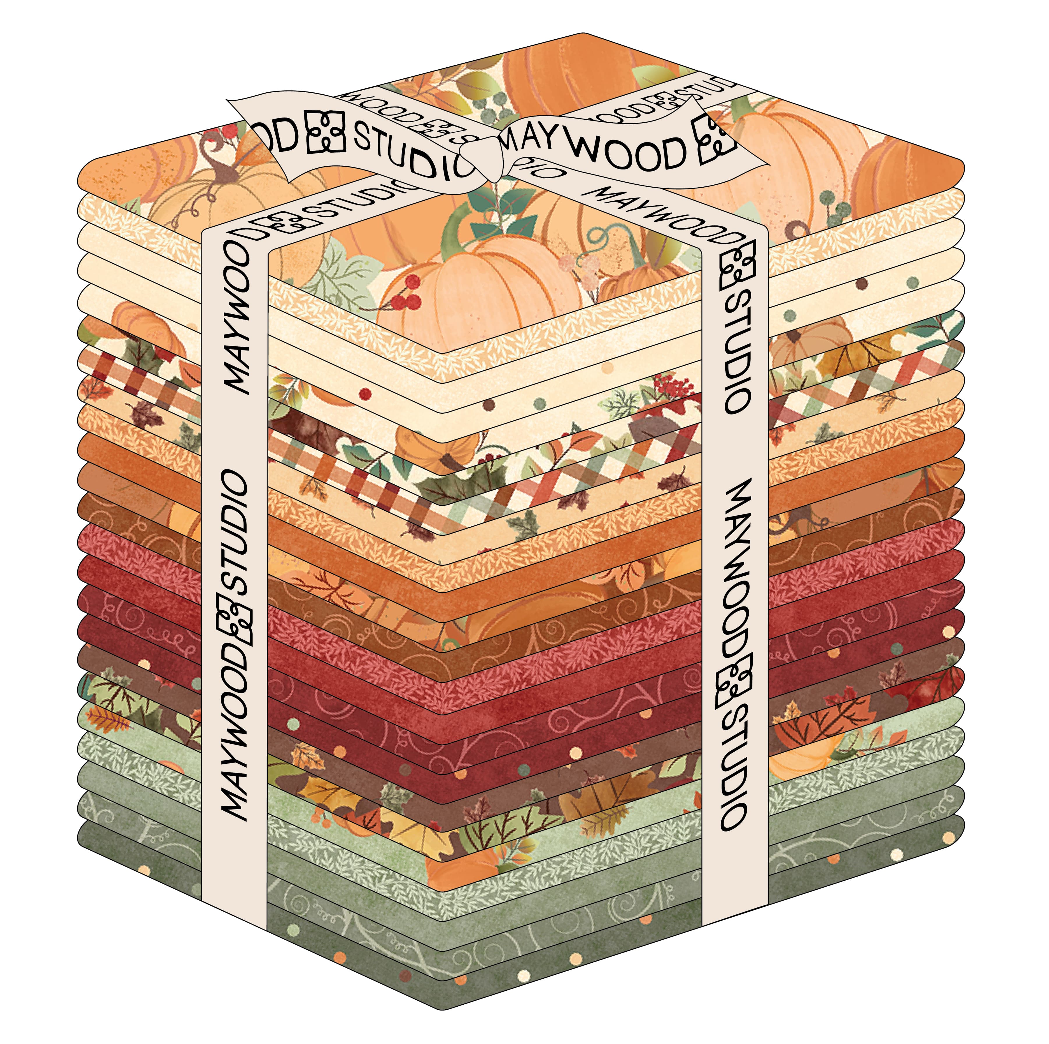 Hello Autumn | Fat Quarter Bundle by Monique Jacobs for Maywood Studio | 23 pcs