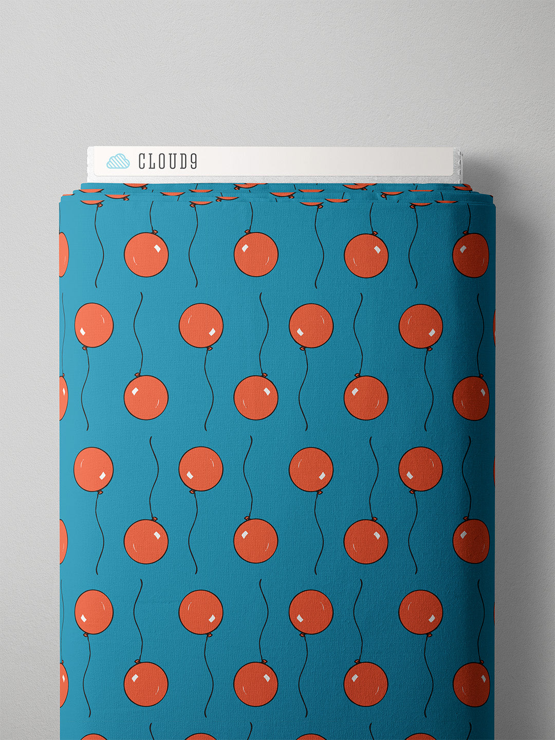 Goodnight Moon | Balloon in Blue (227860) by Margaret Wise Brown for Cloud9 | 100% Organic Cotton