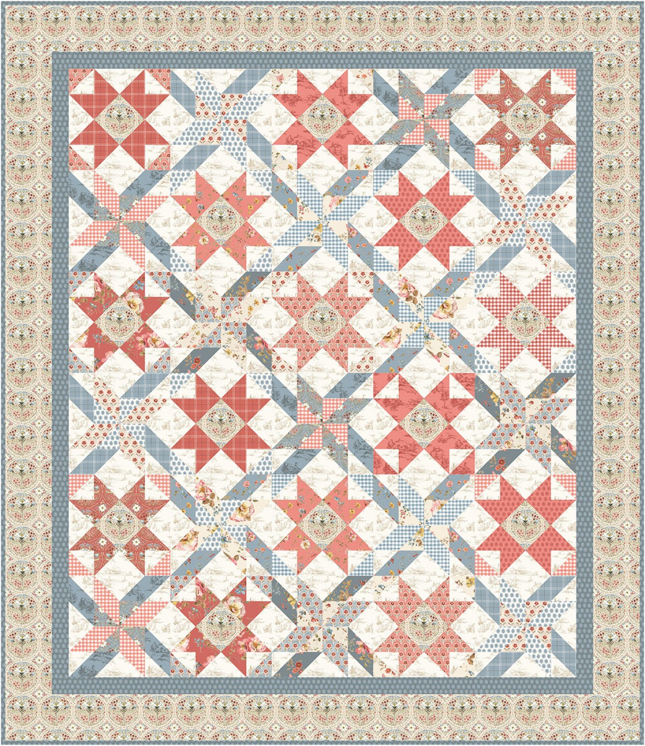 Shine On Quilt Kit by Lisa Audit for Riley Blake | KT-14530 | 74" x 86"