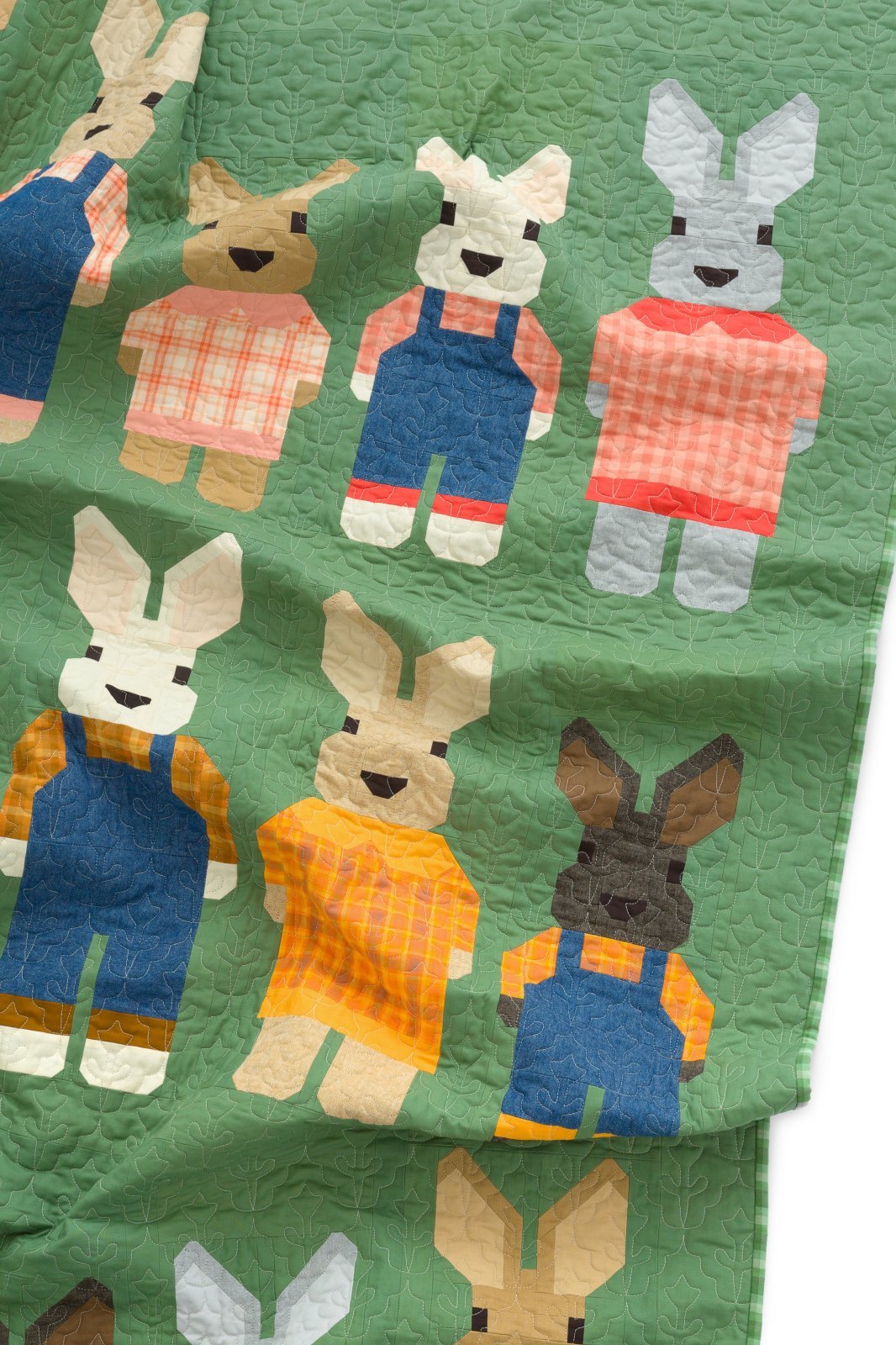 Kitchen Window Wovens | The Bunny Bunch Quilt Kit by Elizabeth Hartman | 75" x 75"