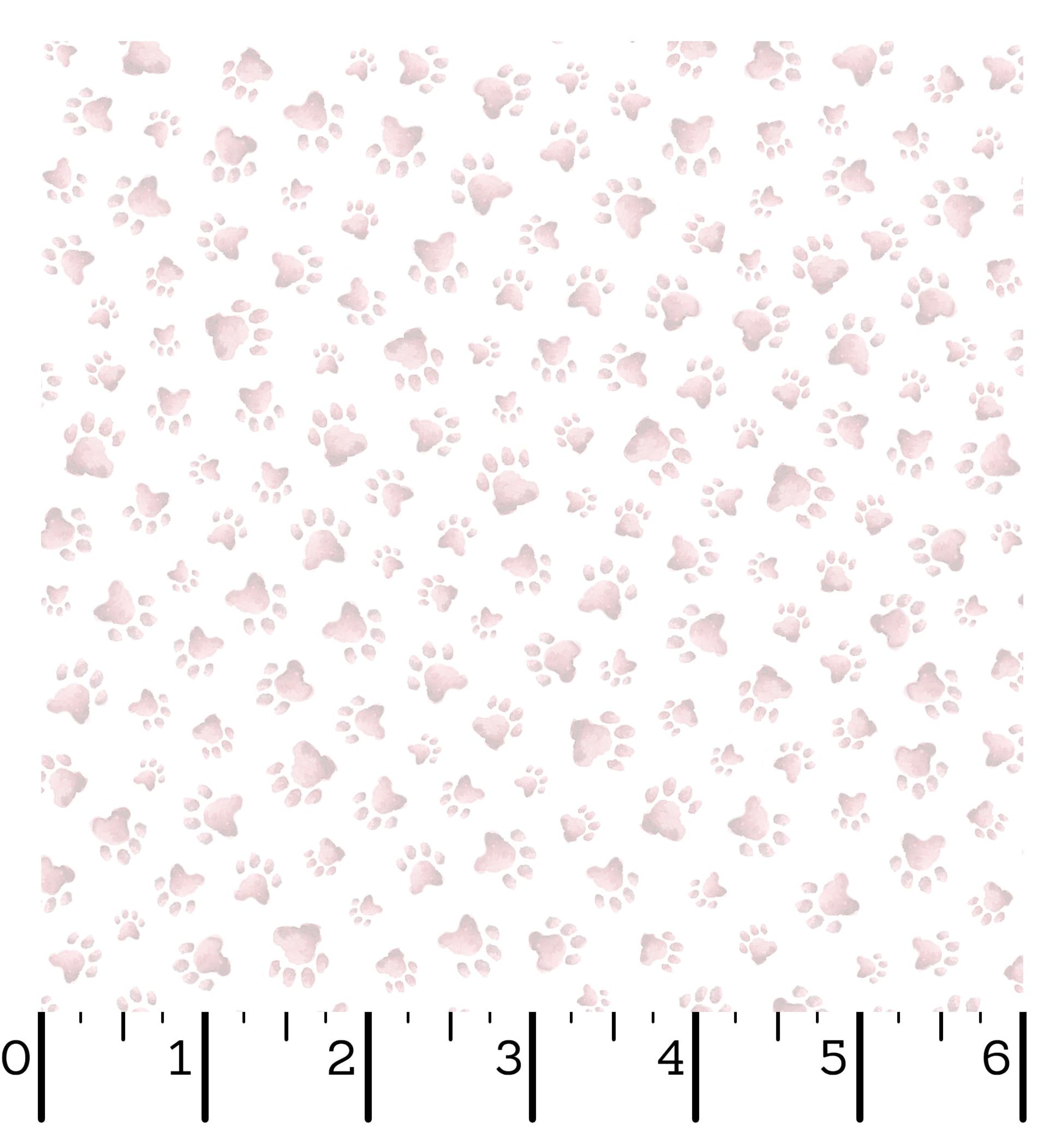 Whiskers & Paws | Paw Prints - Pale Pink by Hannah Dale for Maywood Studio | MAS10420-P