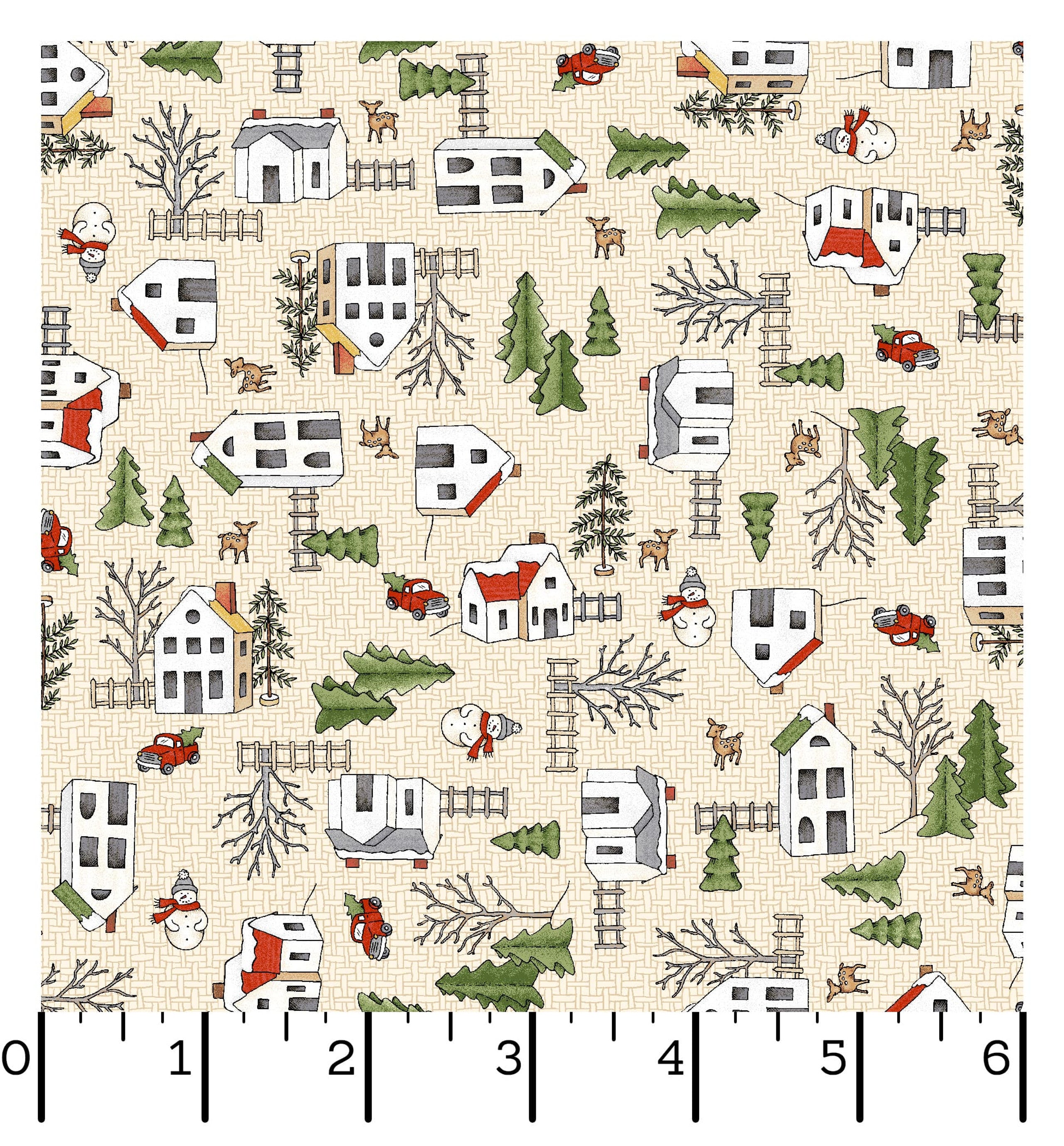 Homemade Holidays | Homemade Village - Cream by Kris Lammers for Maywood Studio | MAS10553-E