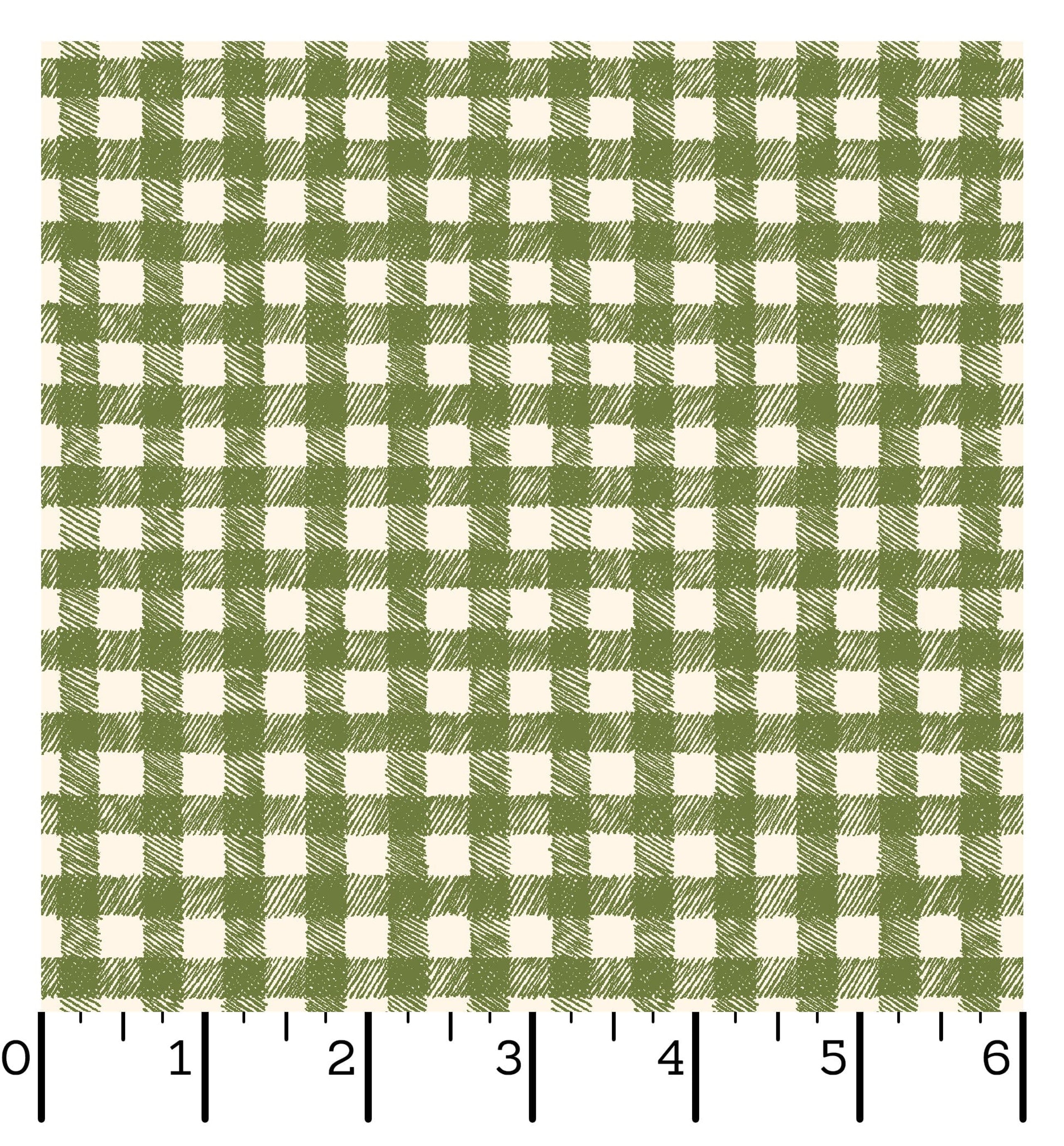 Homemade Holidays | Woven Check - Green by Kris Lammers for Maywood Studio | MAS10557-G