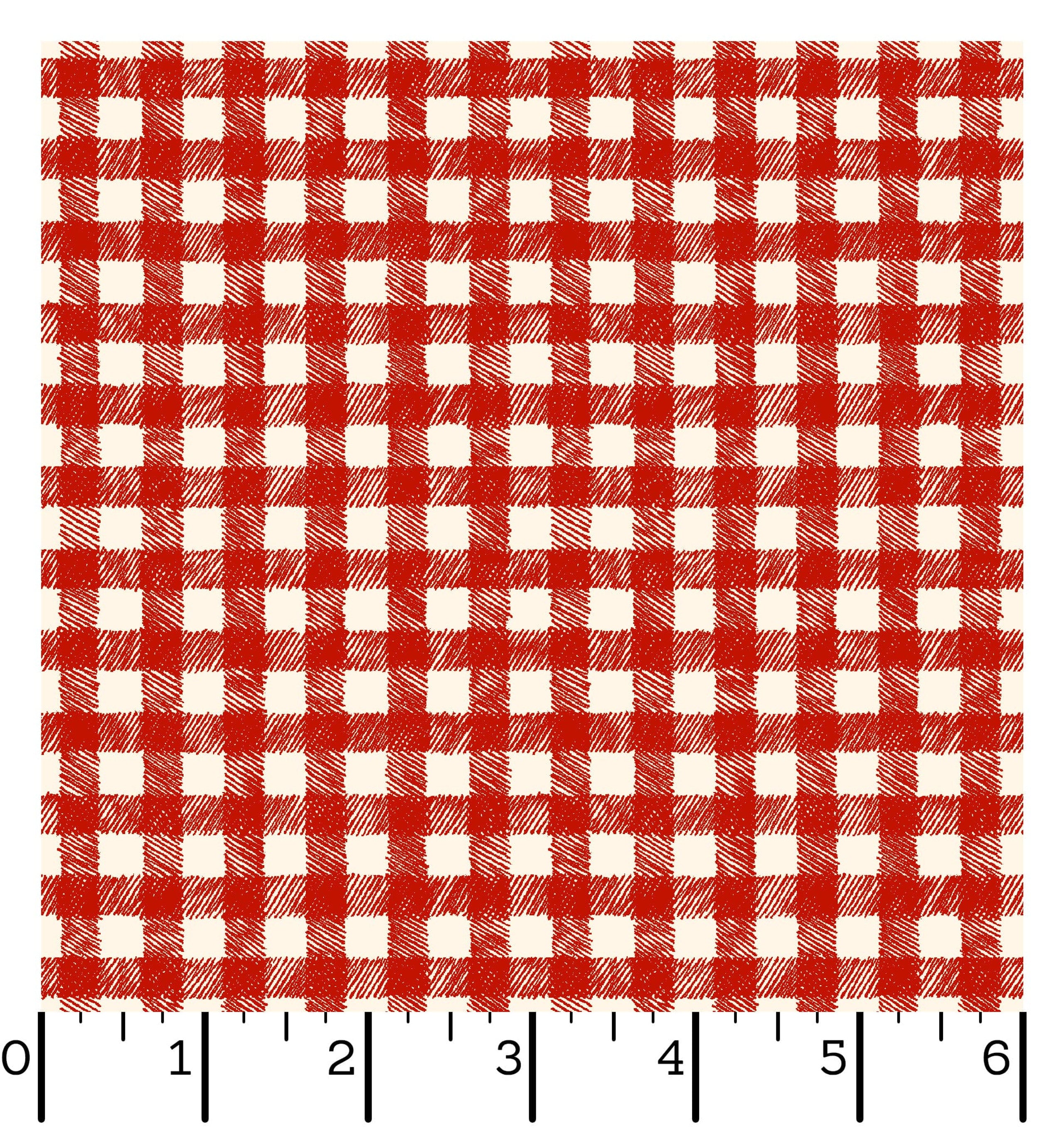 Homemade Holidays | Woven Check - Red by Kris Lammers for Maywood Studio | MAS10557-R