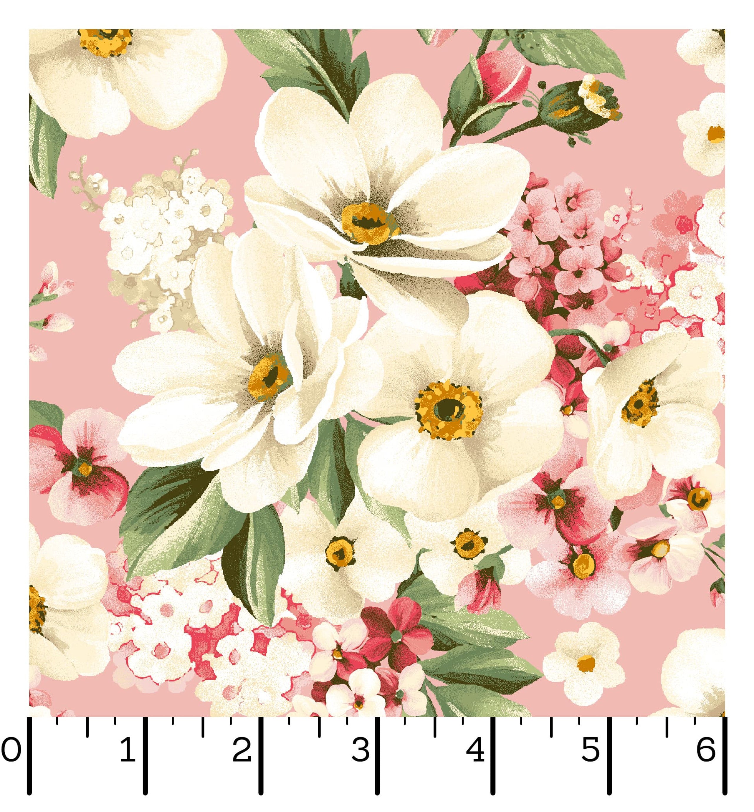 Windflower | Main Flower - Pink by Maywood Studio | MAS10640-P