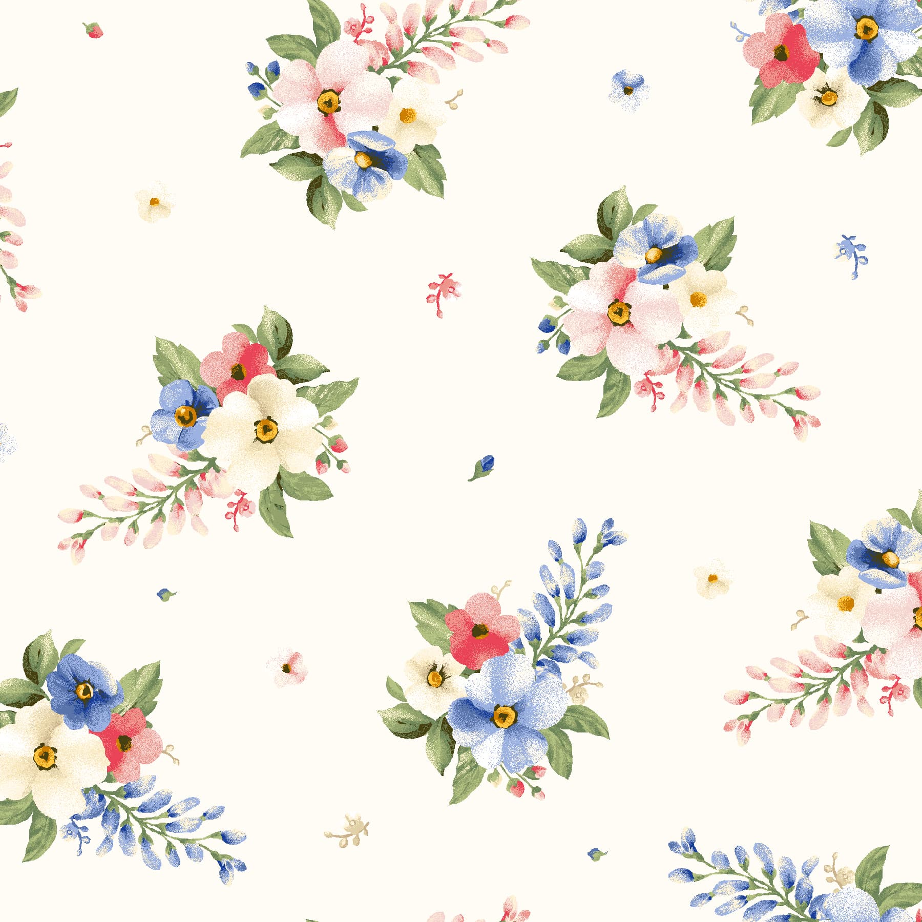 Windflower | Small Flower - Cream by Maywood Studio | MAS10642-E