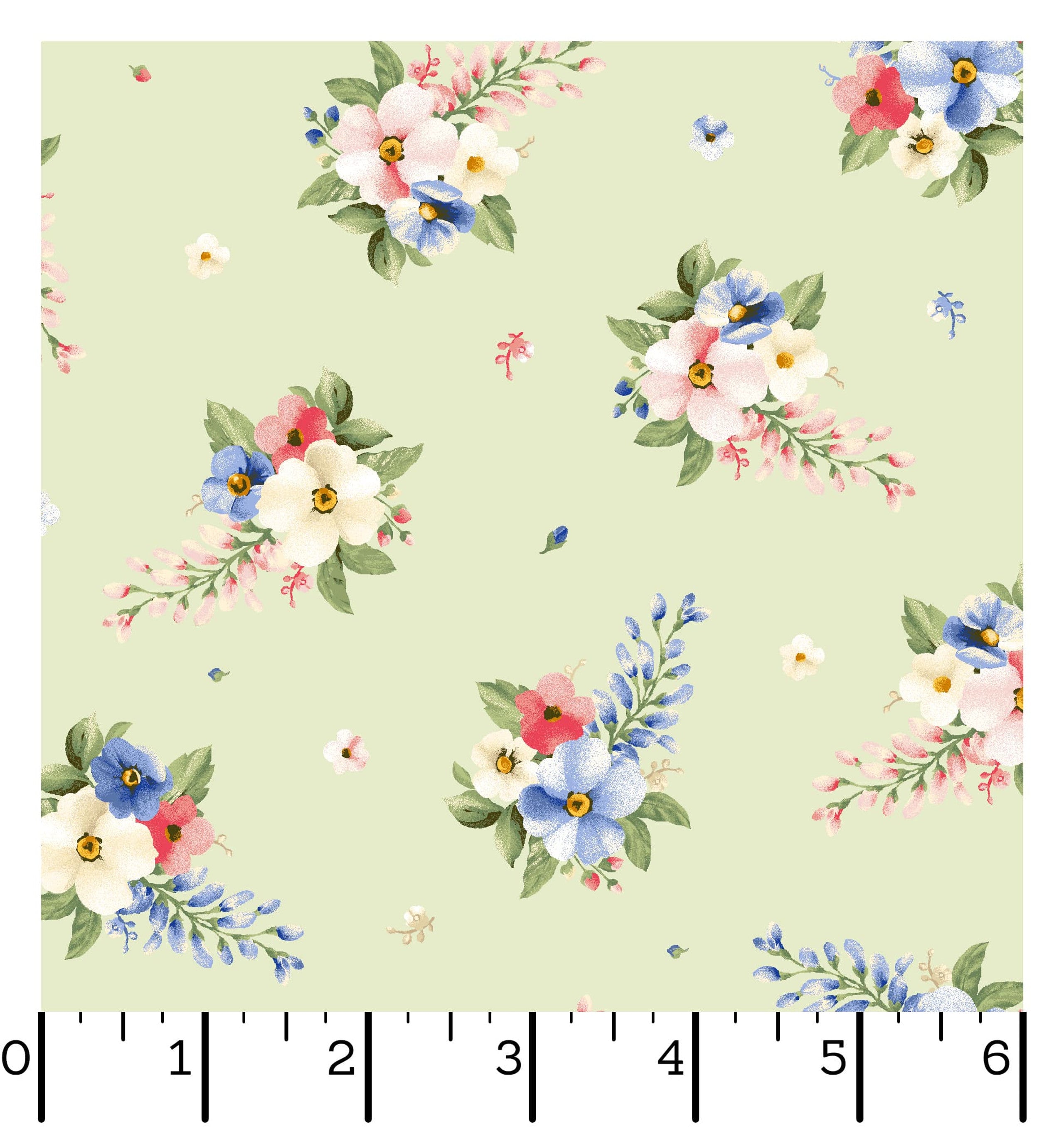 Windflower | Small Flower - Green by Maywood Studio | MAS10642-G