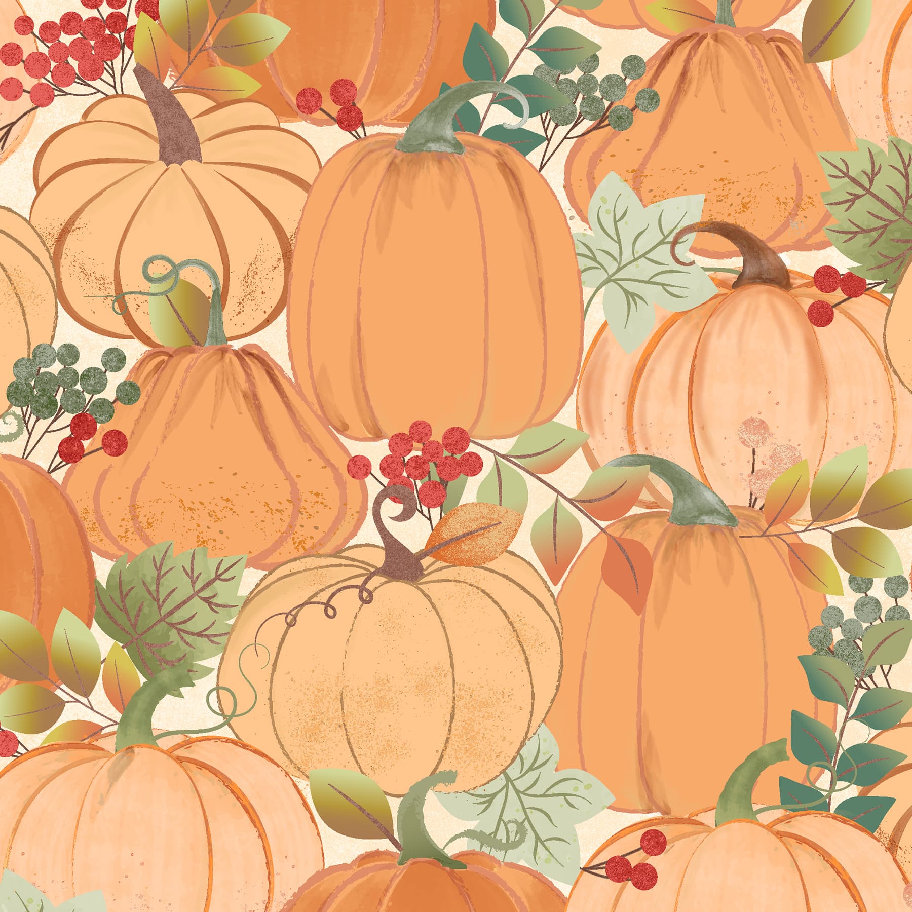 Hello Autumn | 10" Square Pack by Monique Jacobs for Maywood Studio | 42 pcs