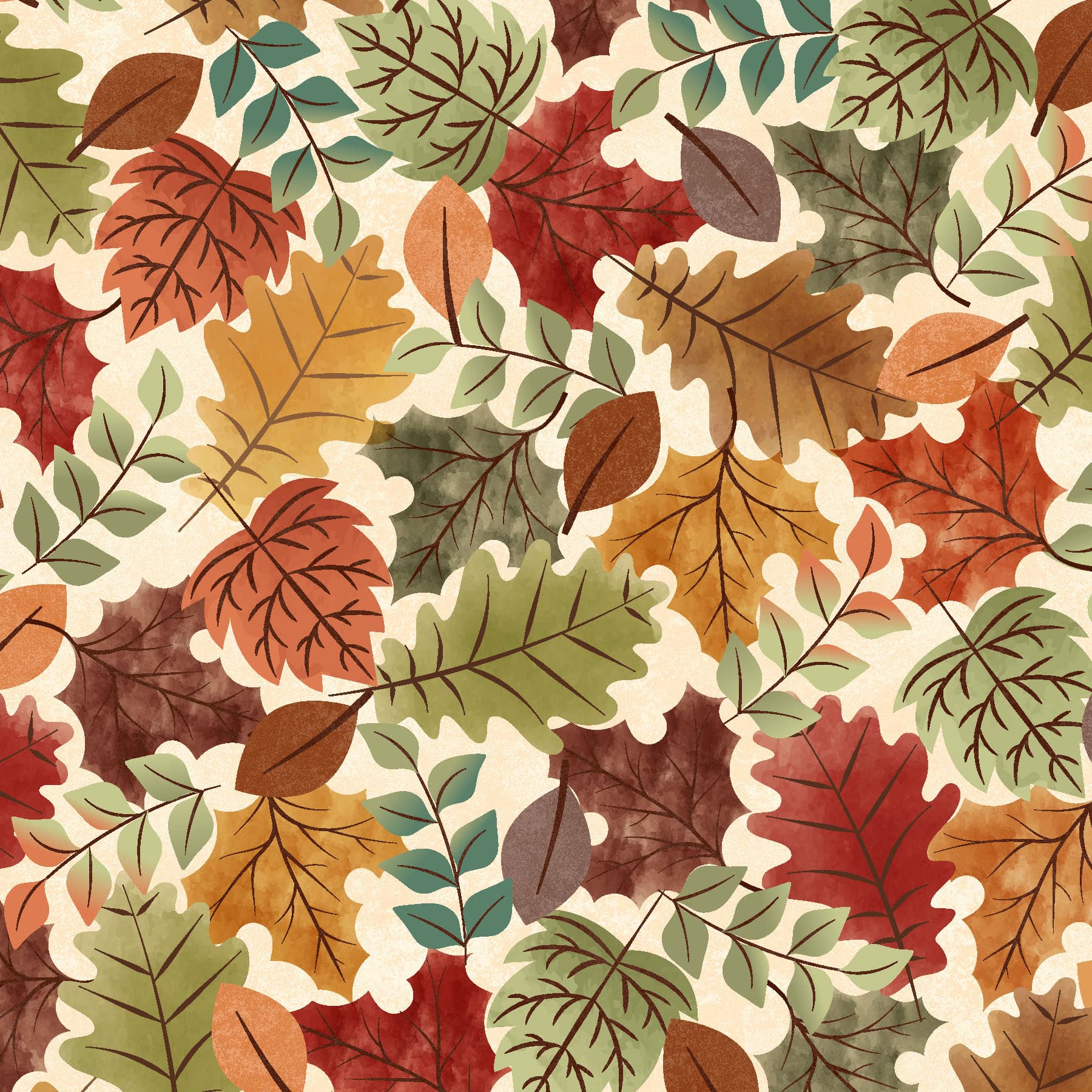 Hello Autumn | Fat Quarter Bundle by Monique Jacobs for Maywood Studio | 23 pcs