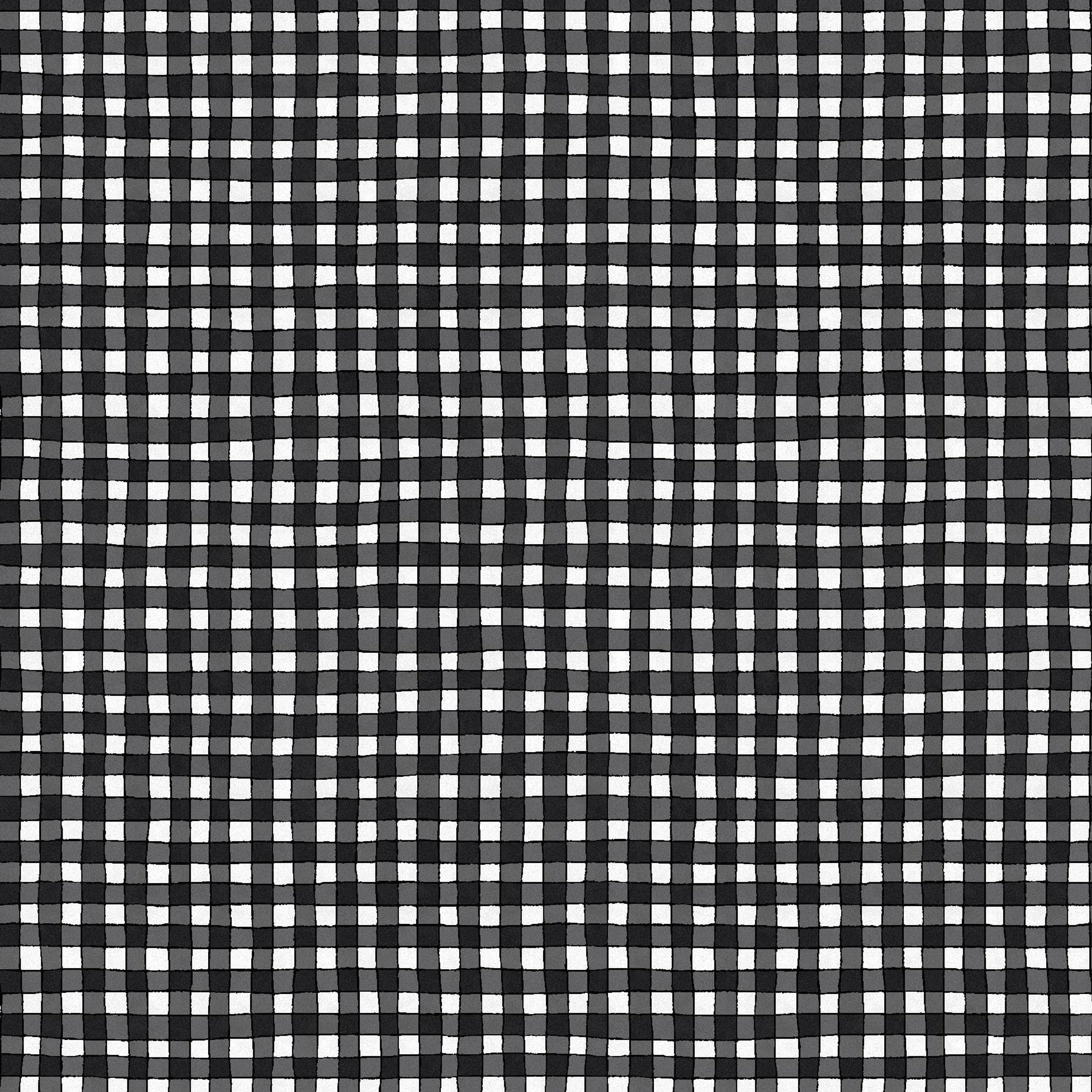 I Heart You | Gingham - Black by Kris Lammers for Maywood Studio | MAS10764-J