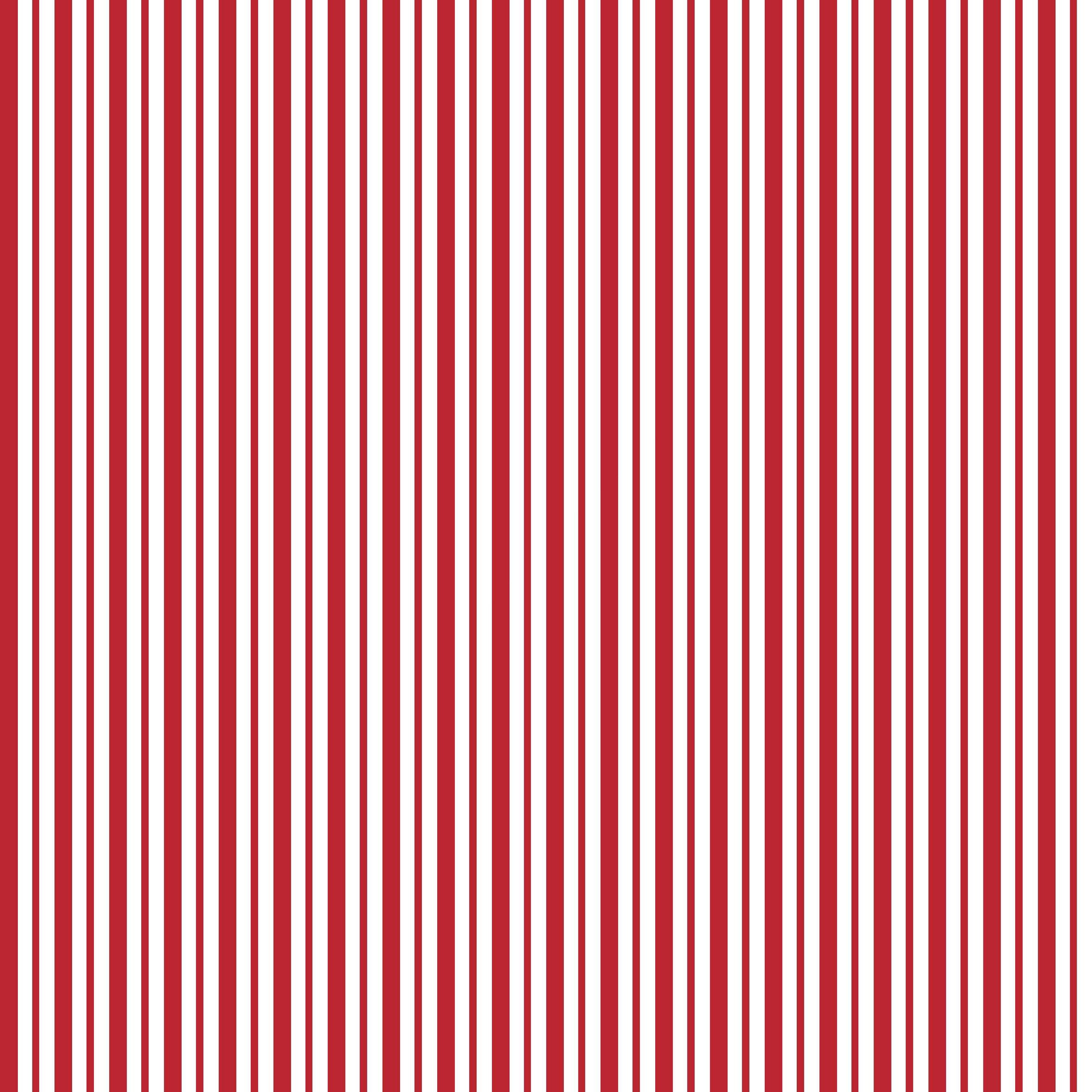 Kimberbell Basics Mini Awning Stripe Red - Maywood Studio