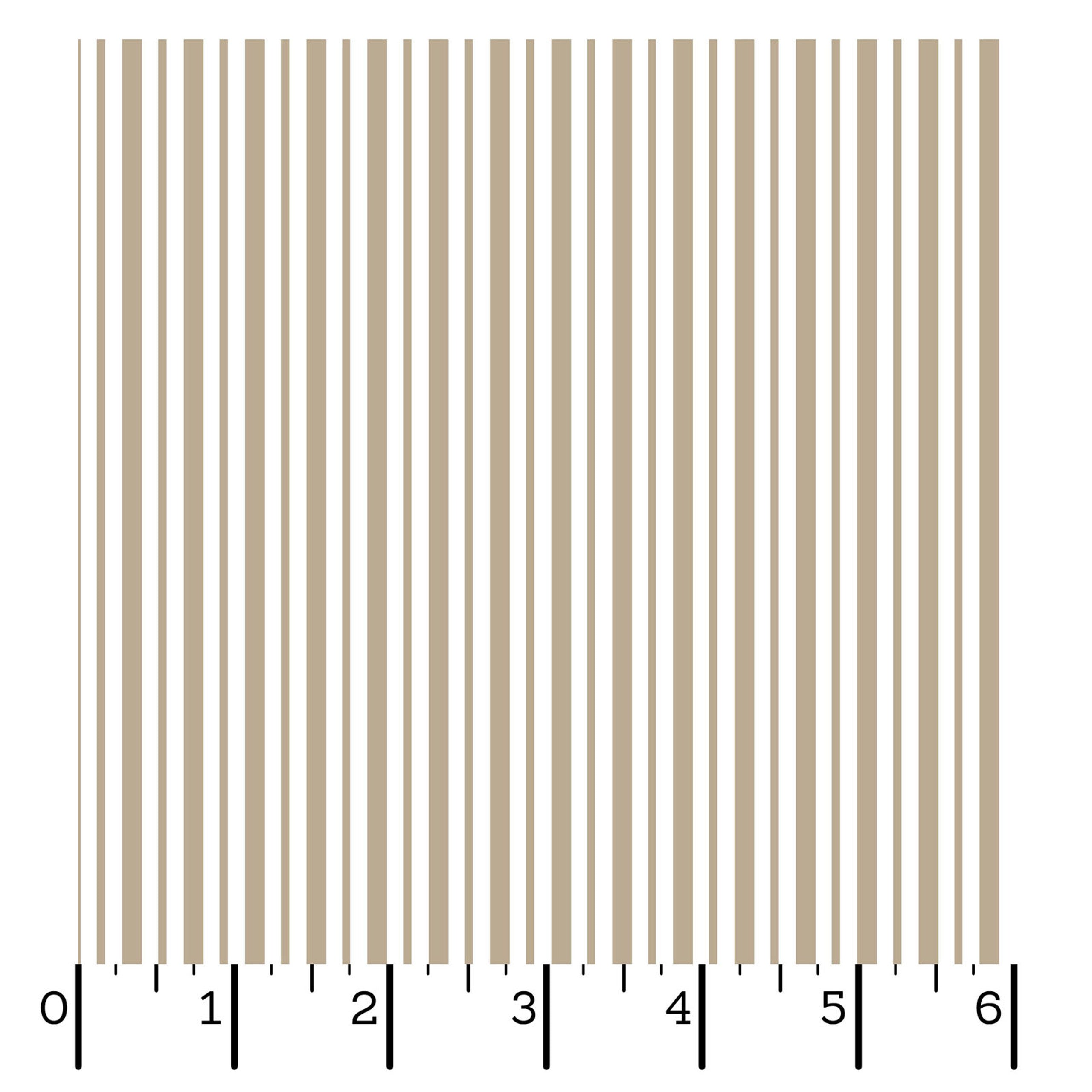 Kimberbell Basics Mini Awning Stripe Tan - Maywood Studio