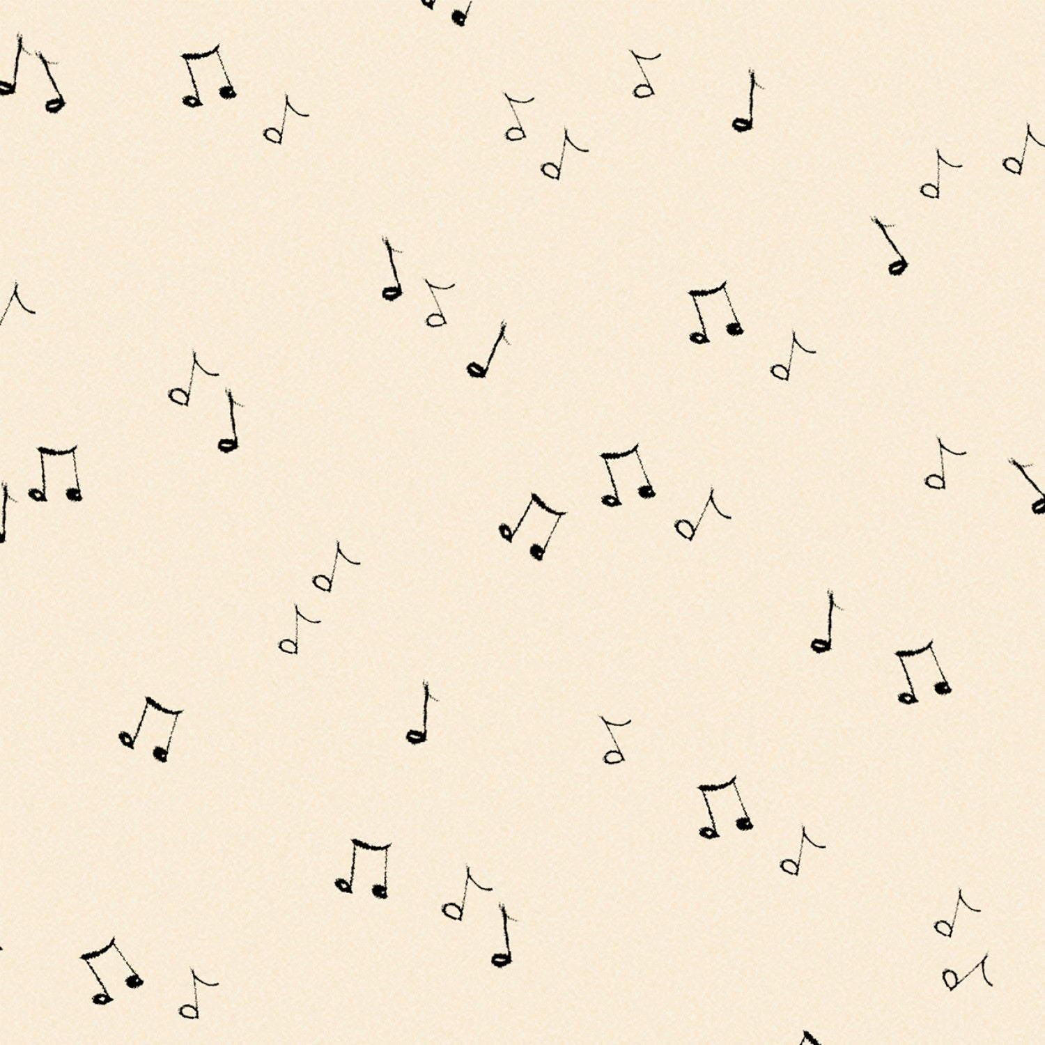 Merry Melody | Allover Music Notes Cream by Lesa Marino for P&B Textiles | MMEL5437-EE