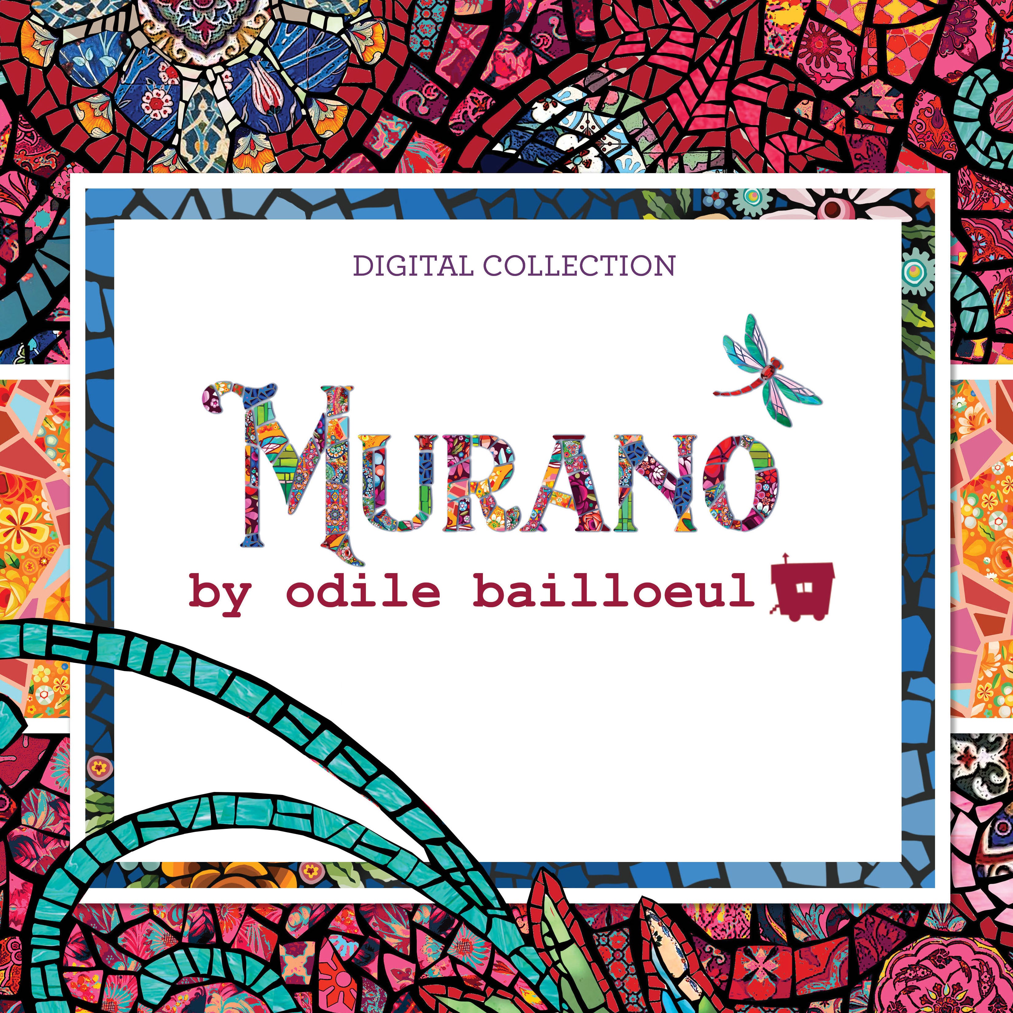 Murano - Vetro Marine by Odile Bailloeul for Free Spirit