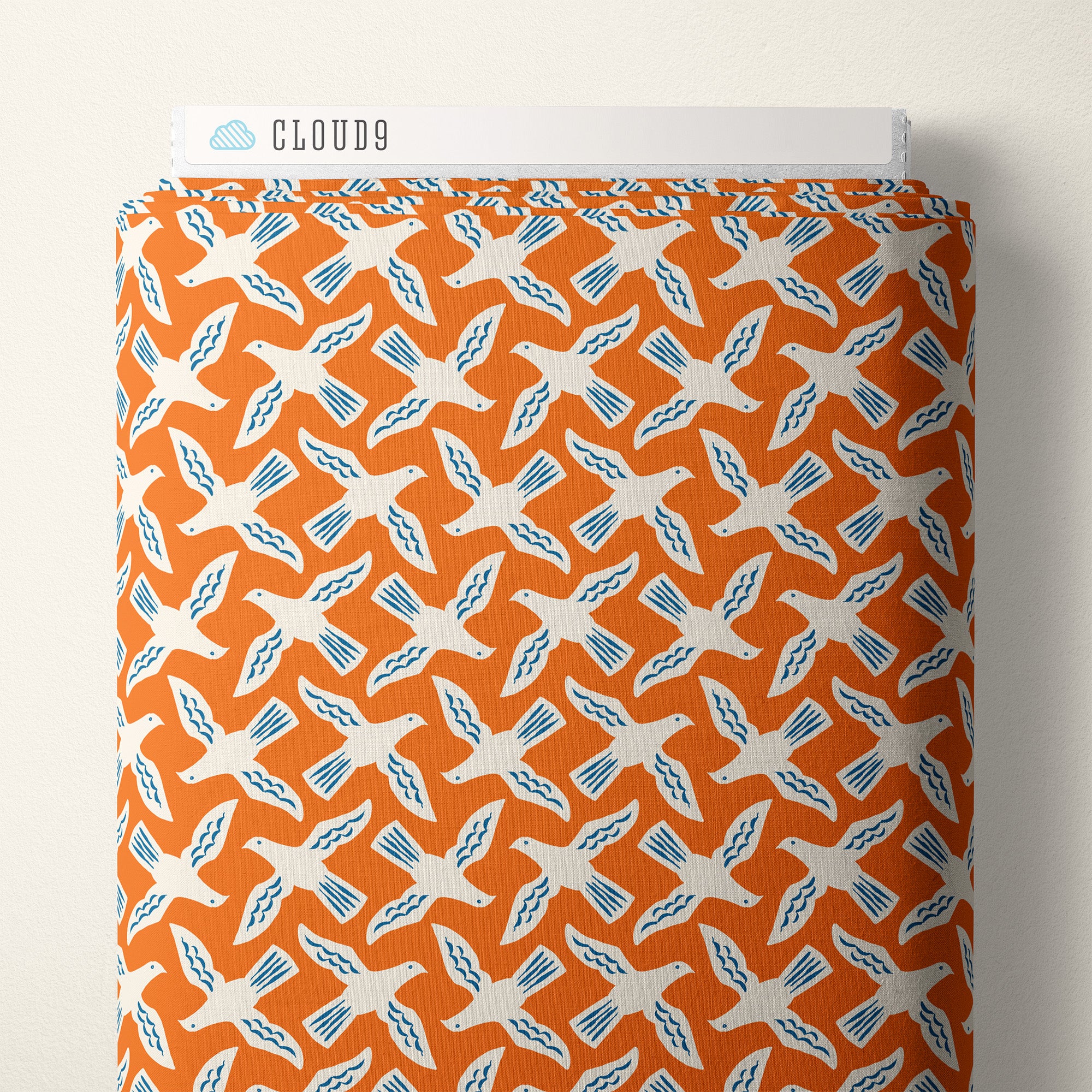 Orchard Deco | Flock Orange by Ariana Martin for Cloud9 | 227941 | 100% Organic Cotton