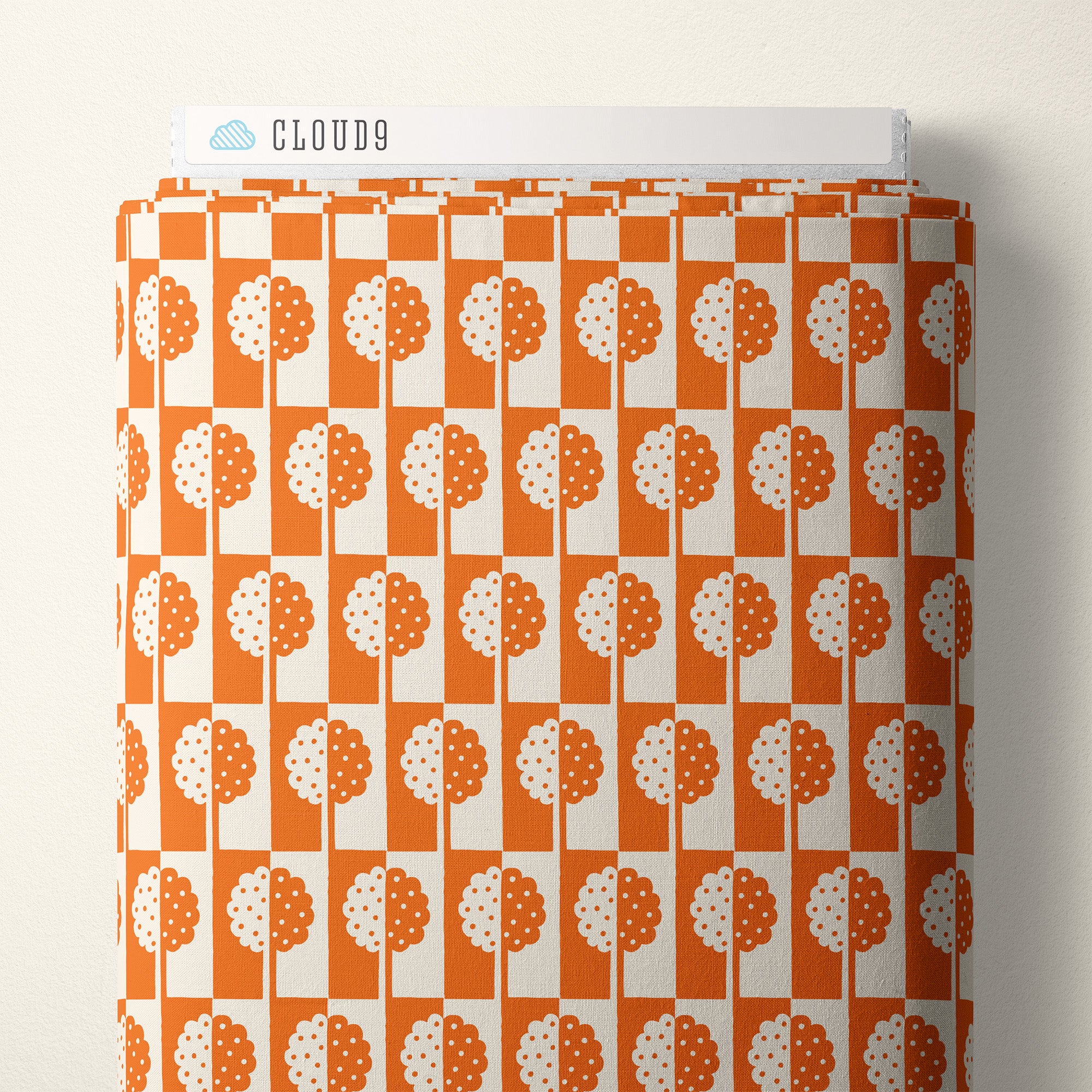 Orchard Deco | Holly Tree Orange by Ariana Martin for Cloud9 | 227942 | 100% Organic Cotton